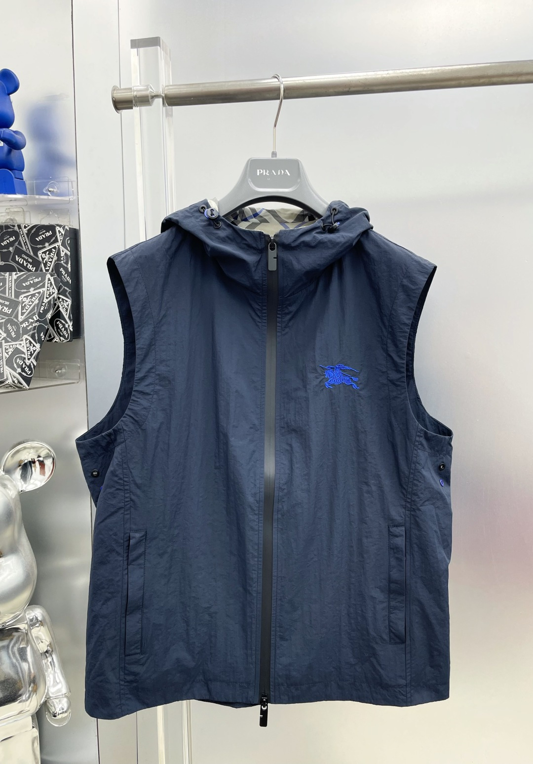 Burberry Vest Hooded M-l-xl