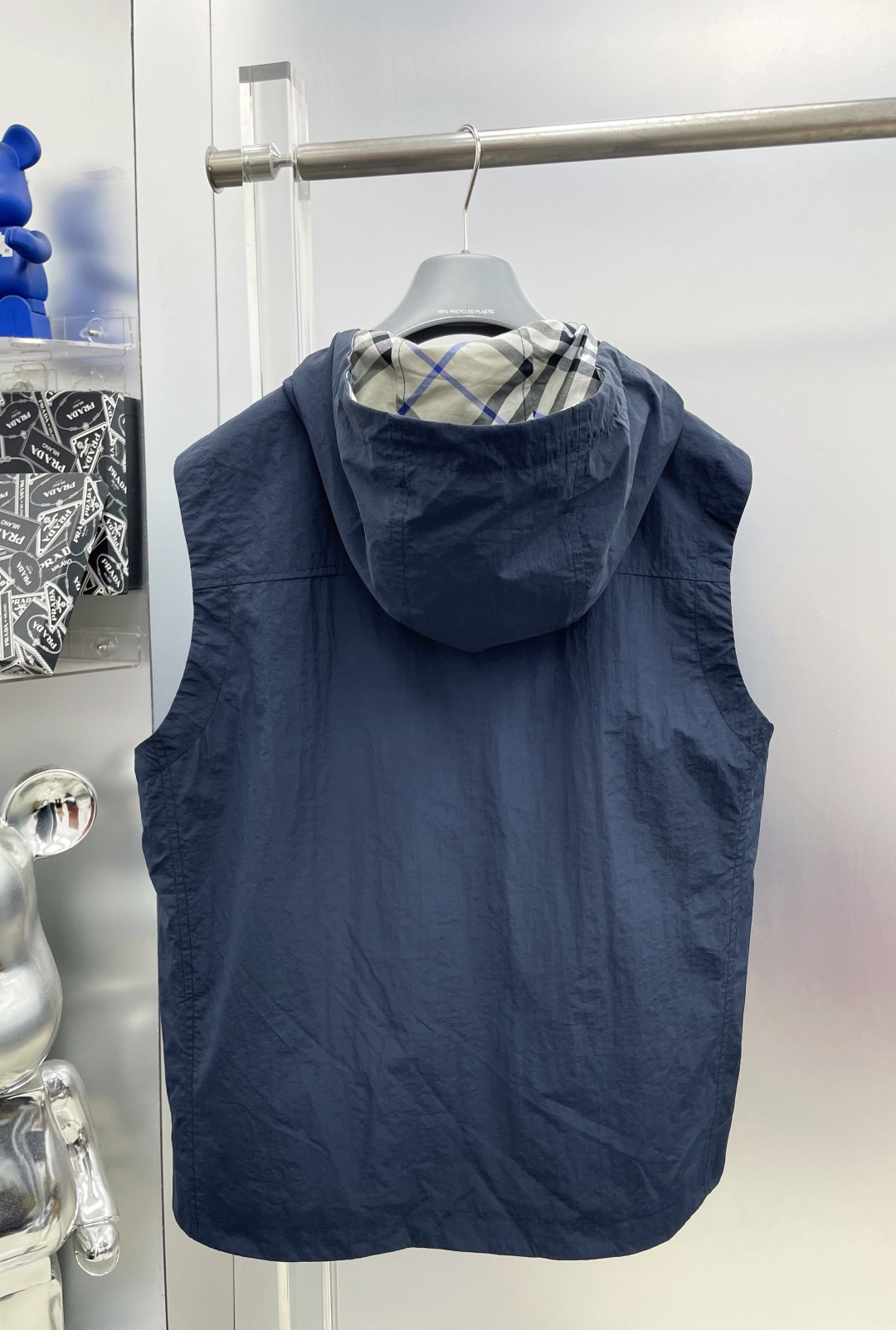 Burberry Vest Hooded M-l-xl