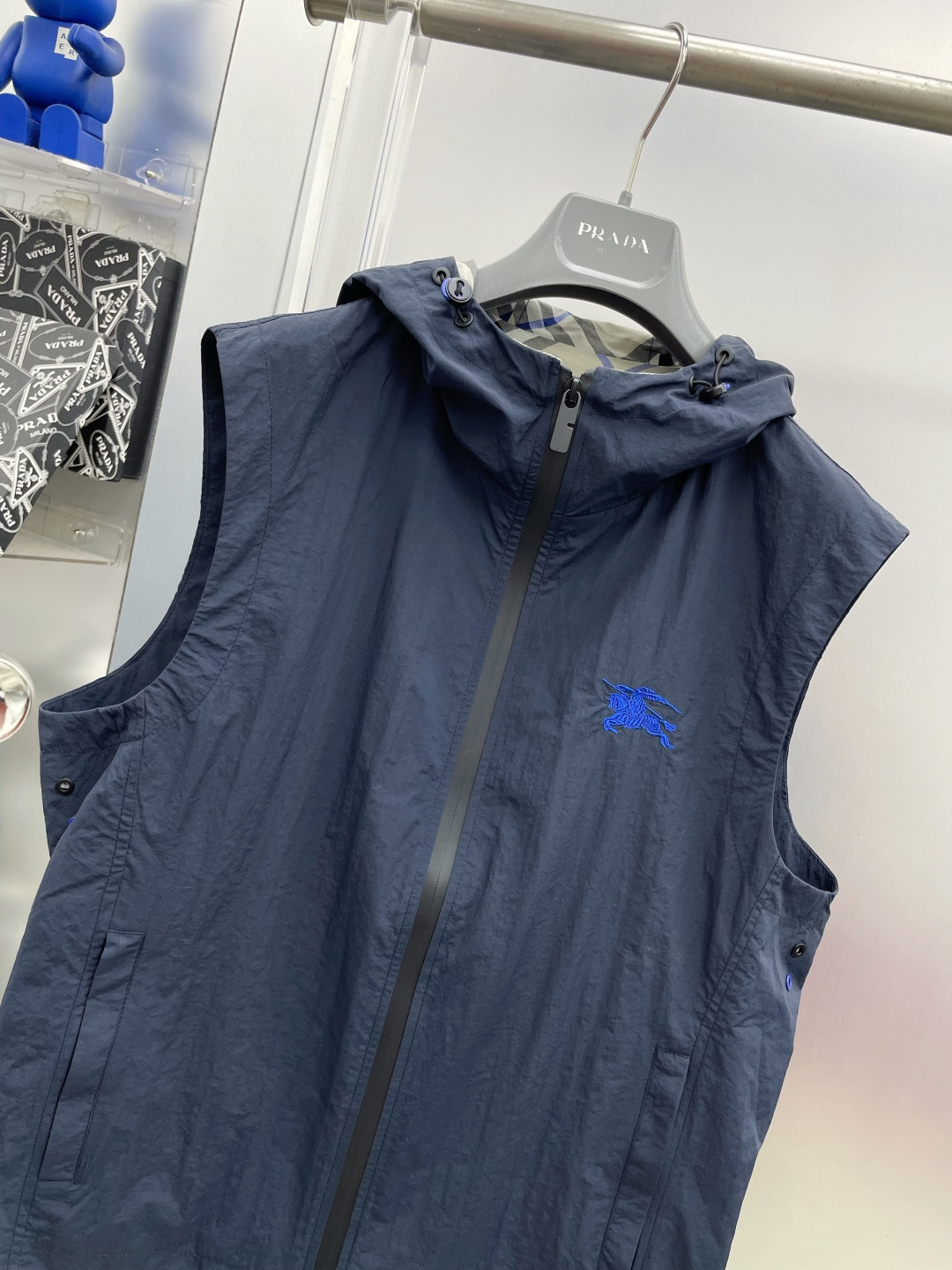 Burberry Vest Hooded M-l-xl