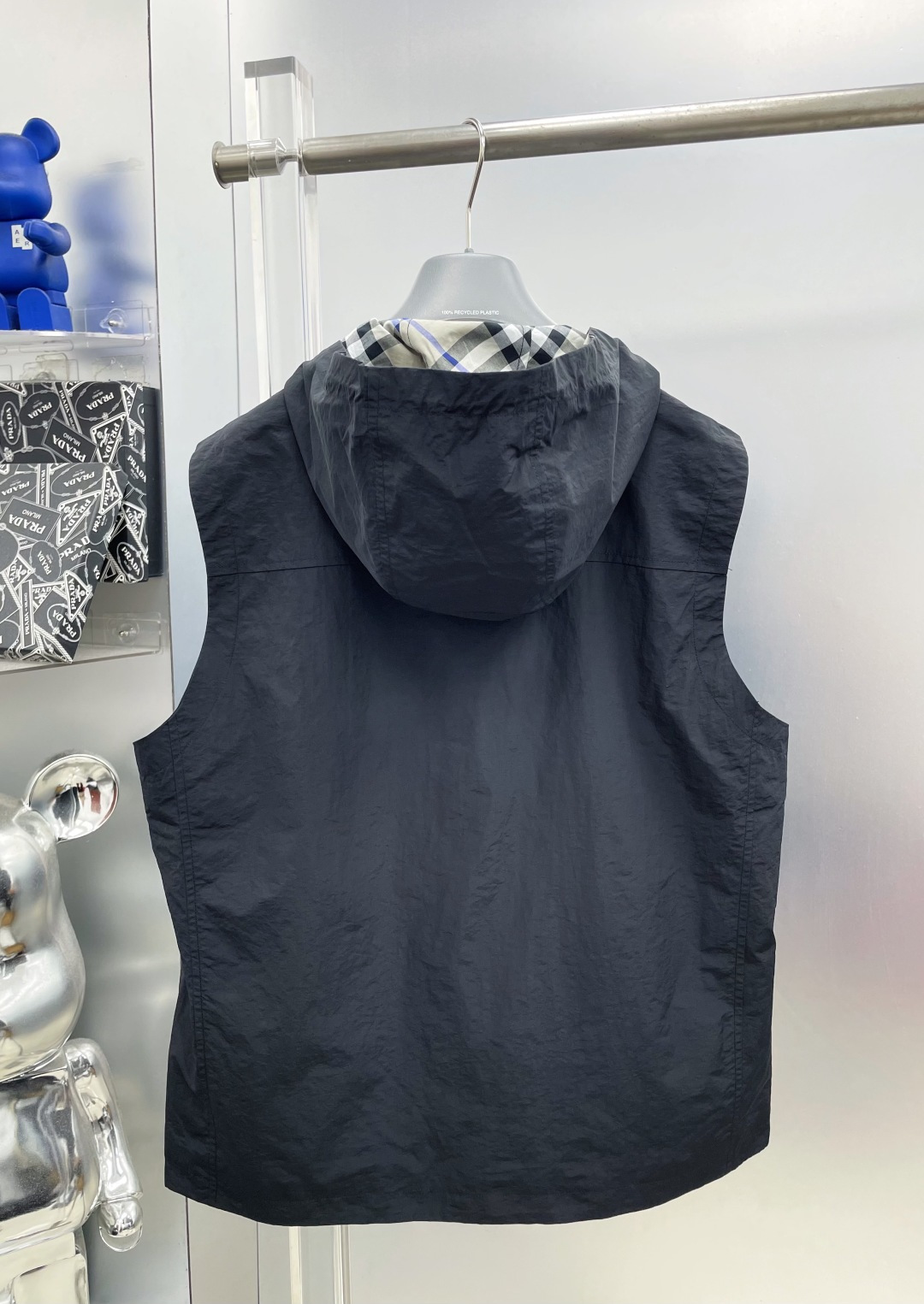 Burberry Vest Hooded M-l-xl