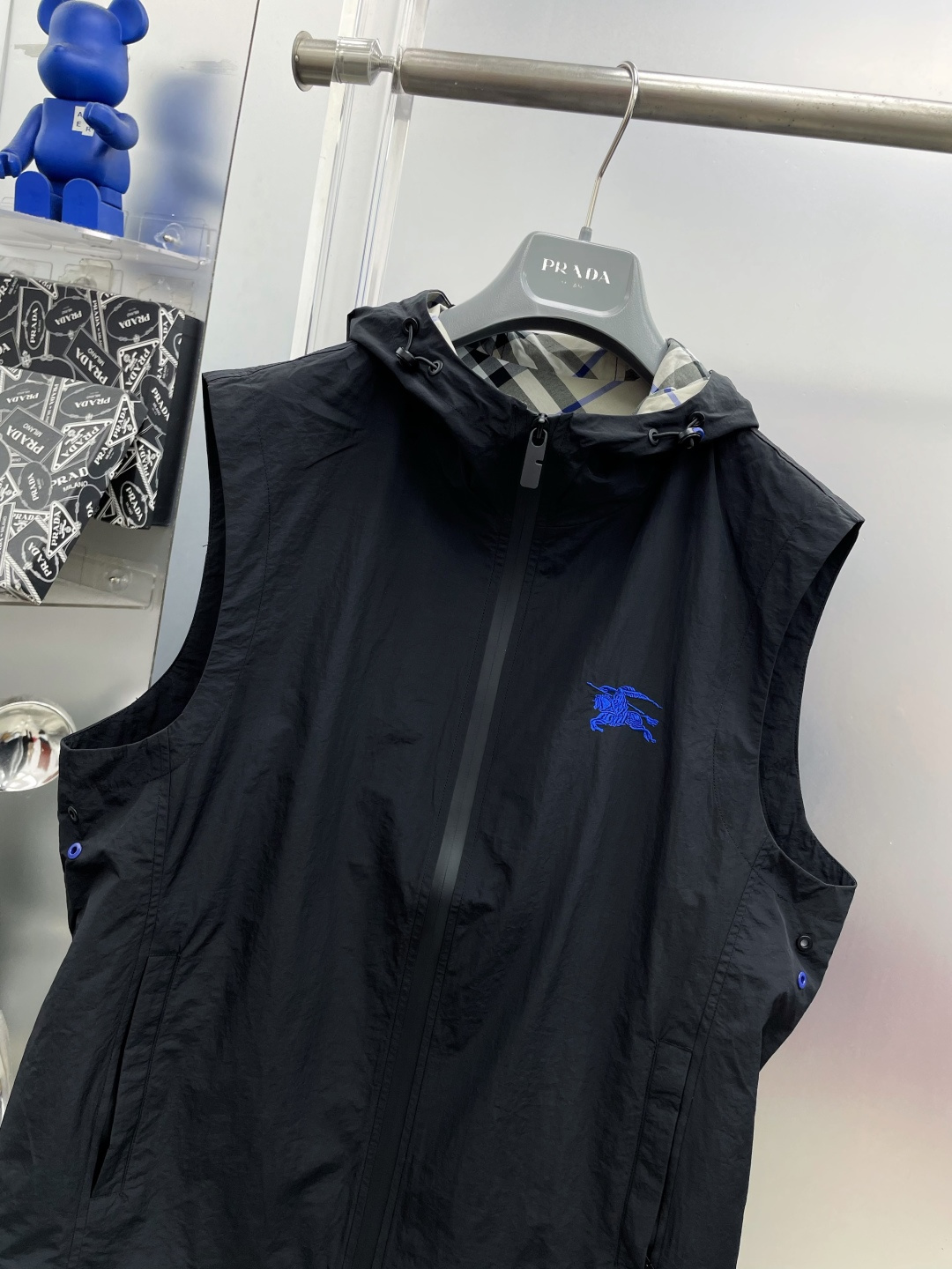 Burberry Vest Hooded M-l-xl