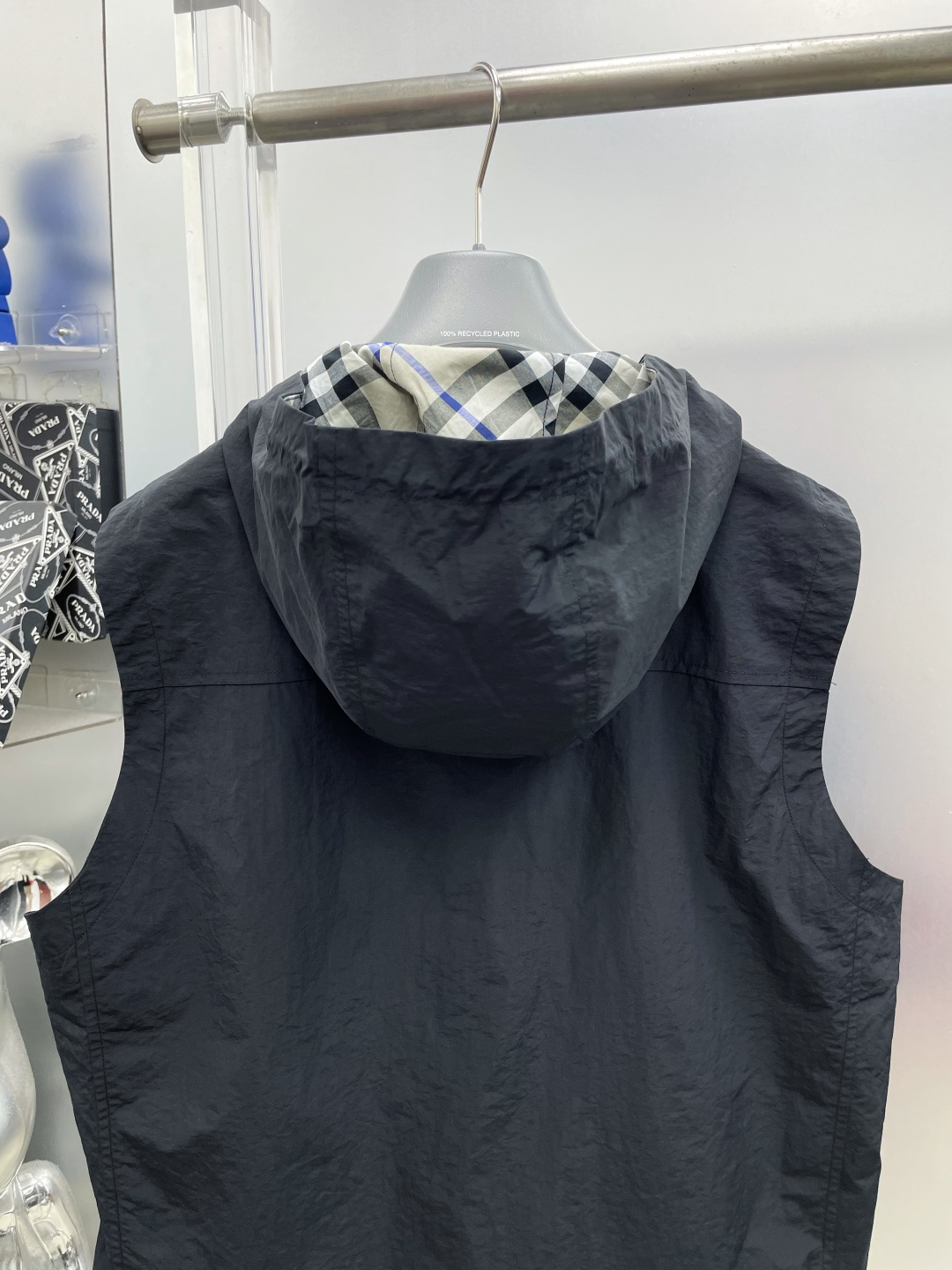 Burberry Vest Hooded M-l-xl