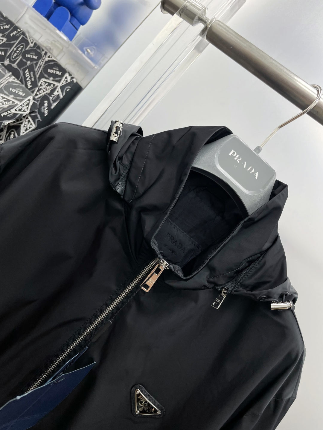Prada Basic Clothing Hooded M-l-xl