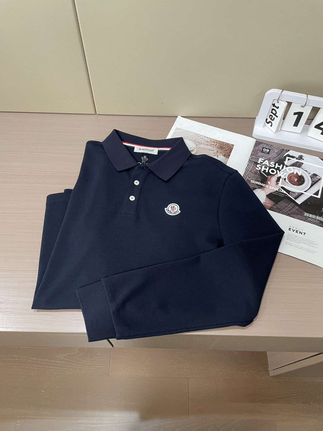 Moncler Male Basic Clothing Cotton M-l-xl