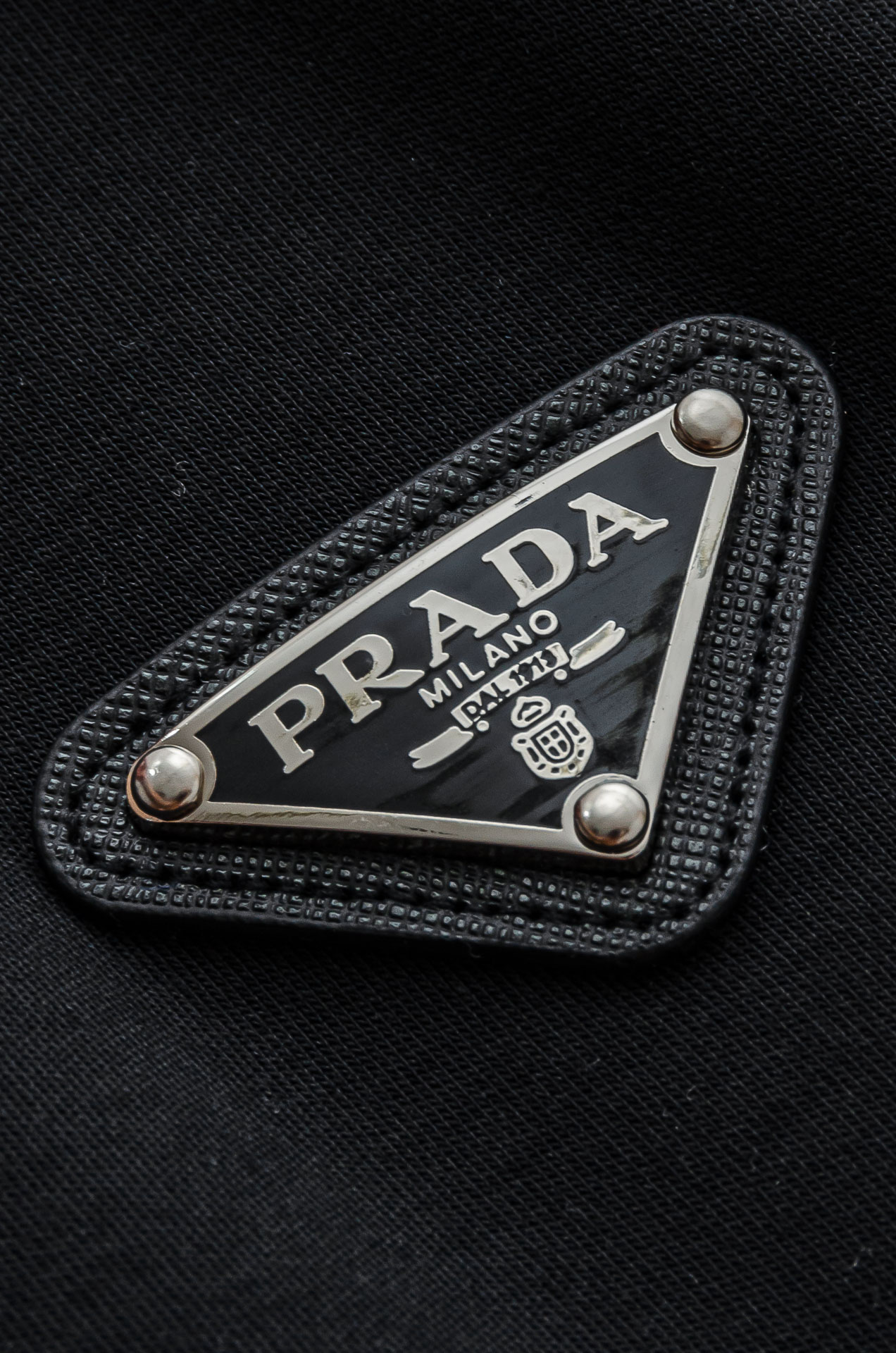 Prada Male Shirt Cotton Black Fleece Lined M-xl