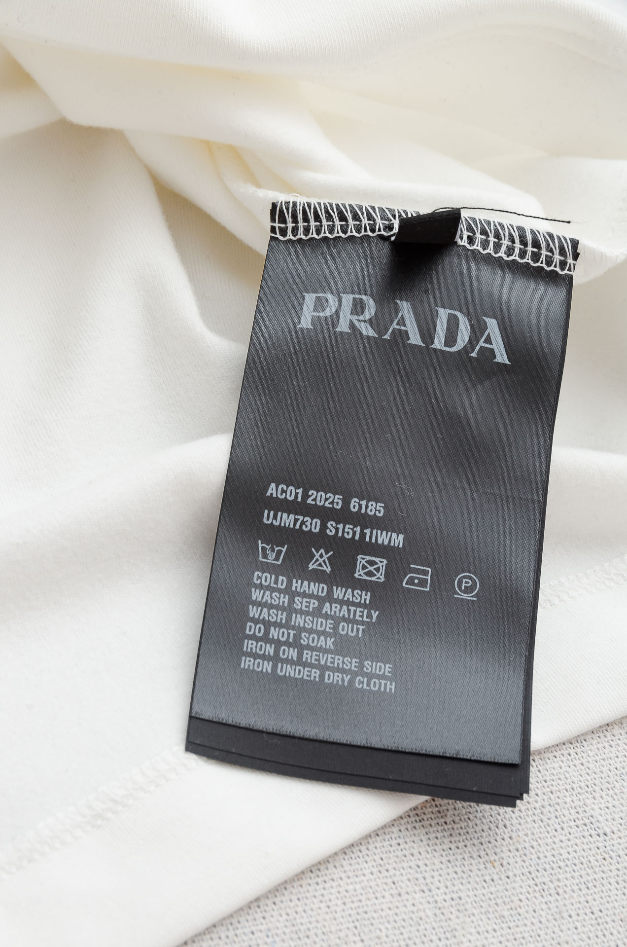 Prada Male Shirt Cotton Black Fleece Lined M-xl