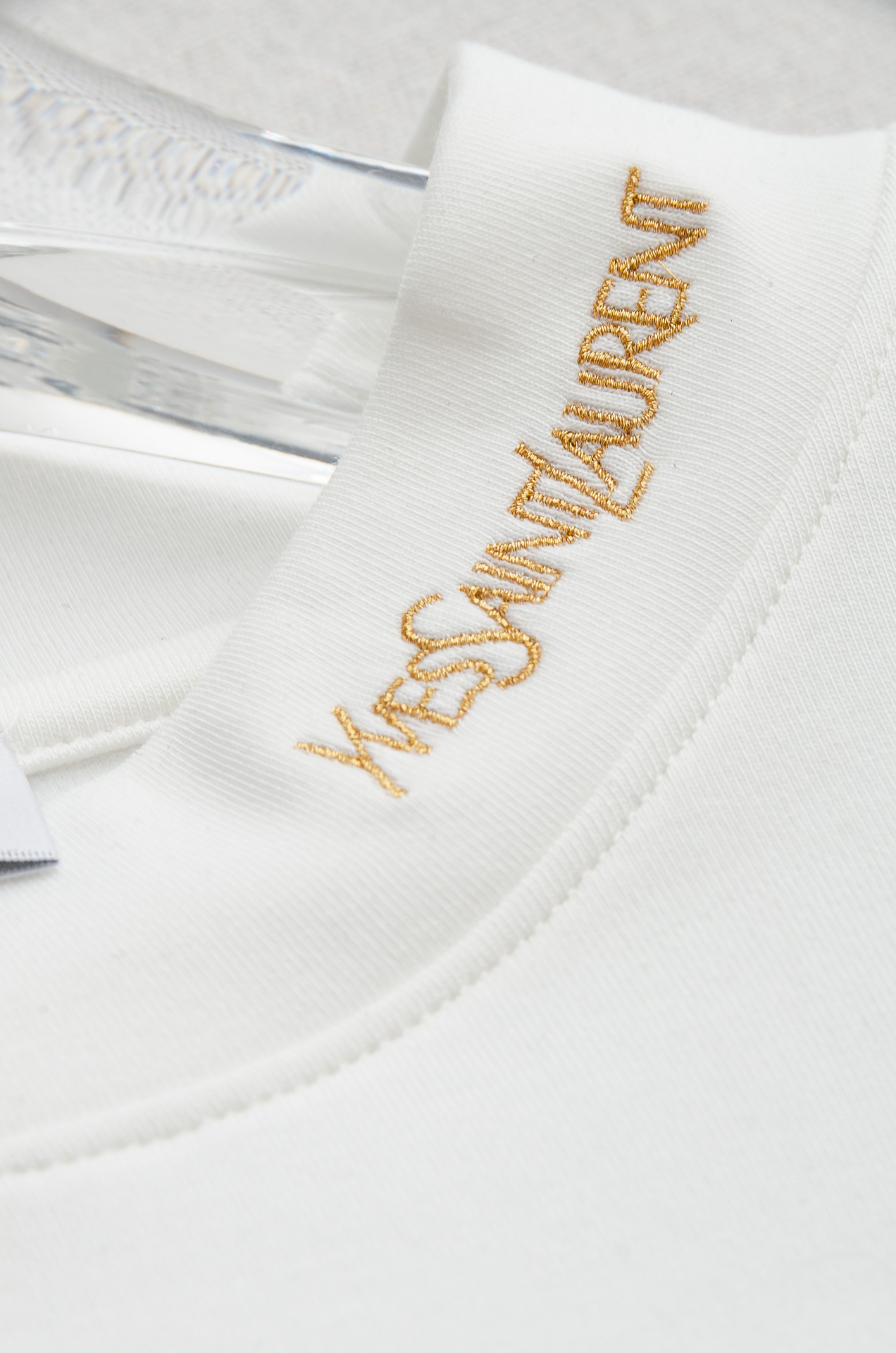 Saint Laurent Male Shirt Cotton Black Fleece Lined S-m-l-xl