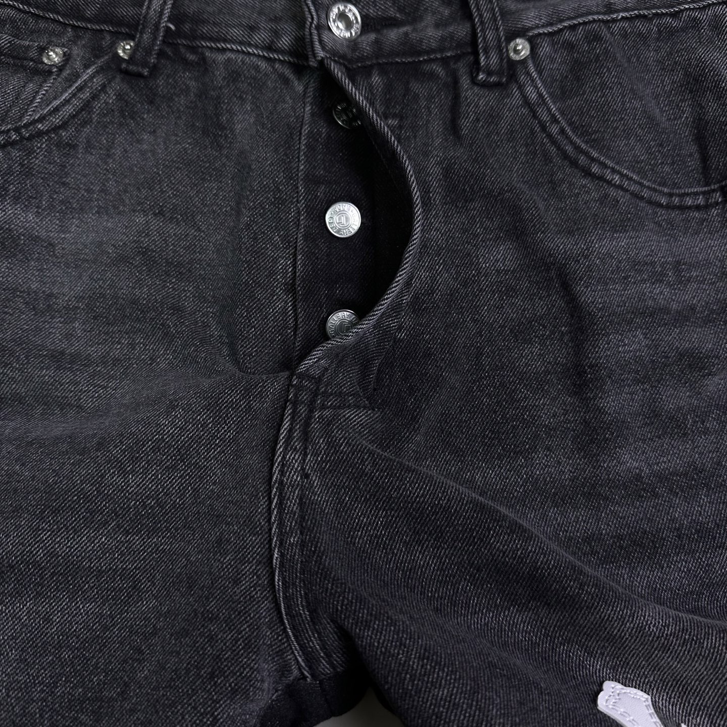 Chrome Hearts Couple Jeans Black Couple Style L