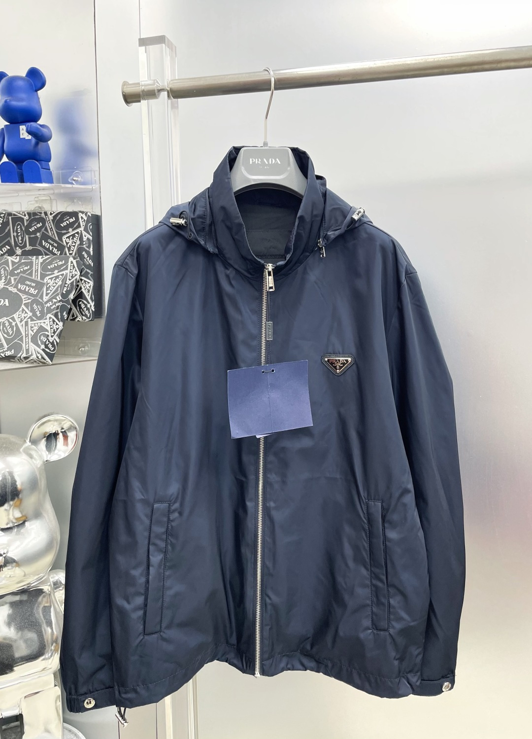 Prada Basic Clothing Hooded M-l-xl