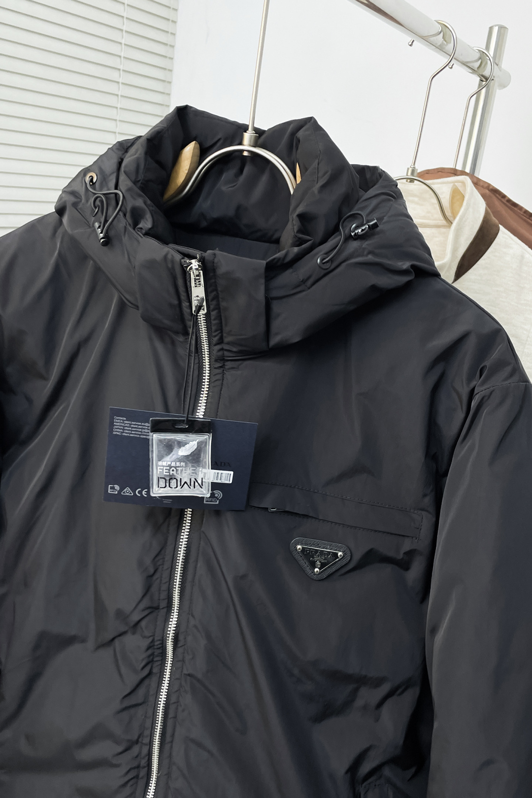 Prada Couple Down Jacket Goose Down M-l-xl