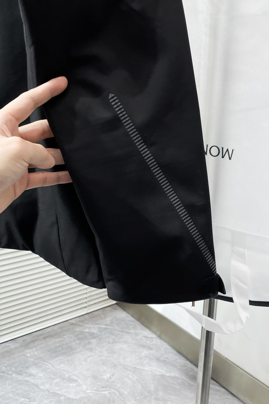 Moncler Male Down Jacket White Duck Down Hooded M-l