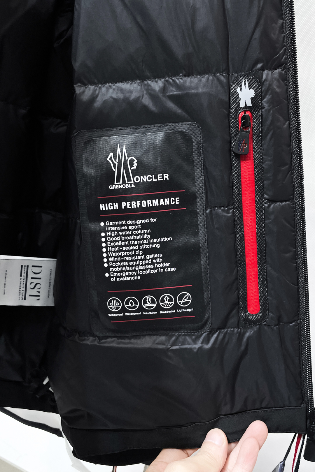 Moncler Male Down Jacket White Duck Down Hooded M-l