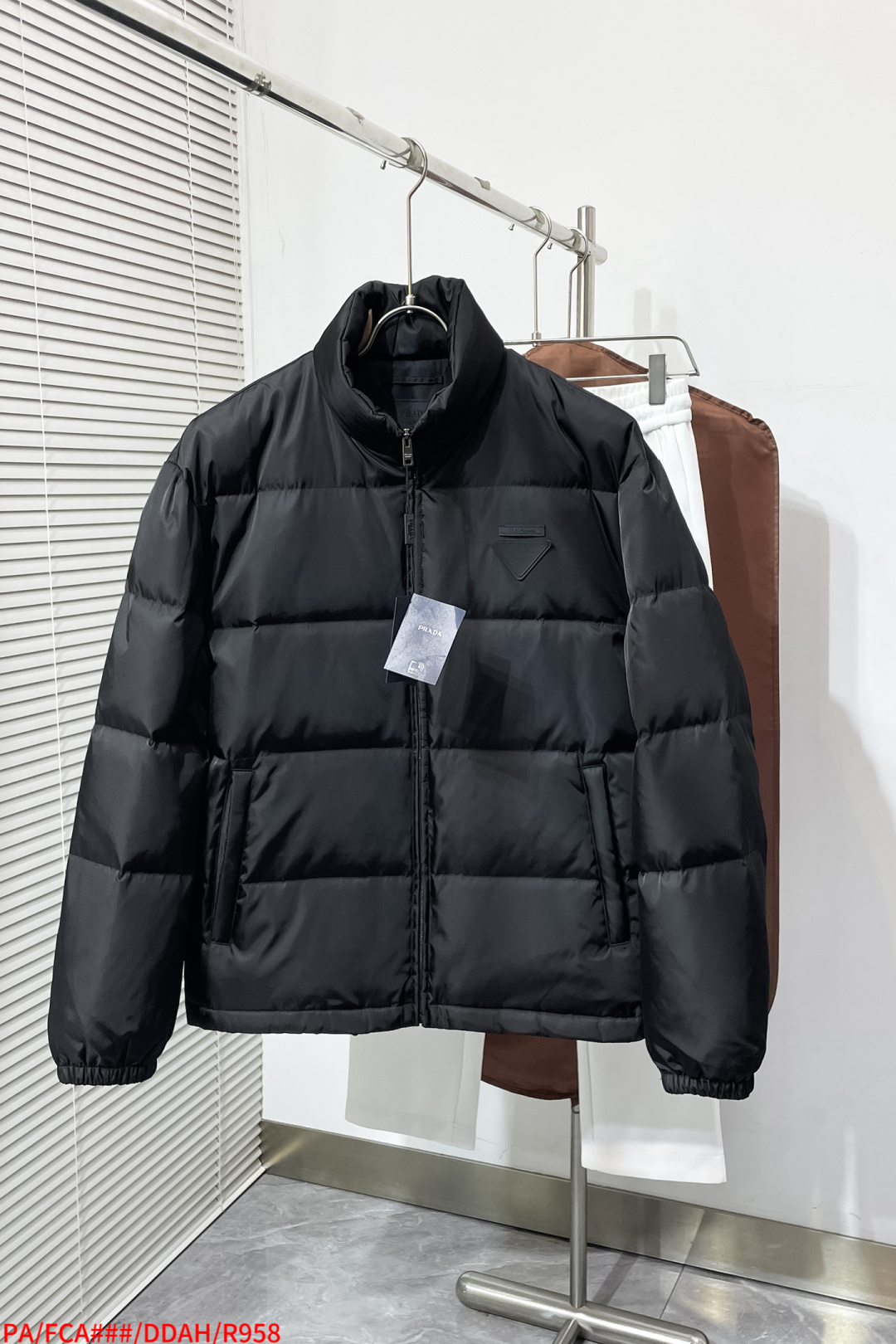Prada Down Jacket White Duck Down M-xl