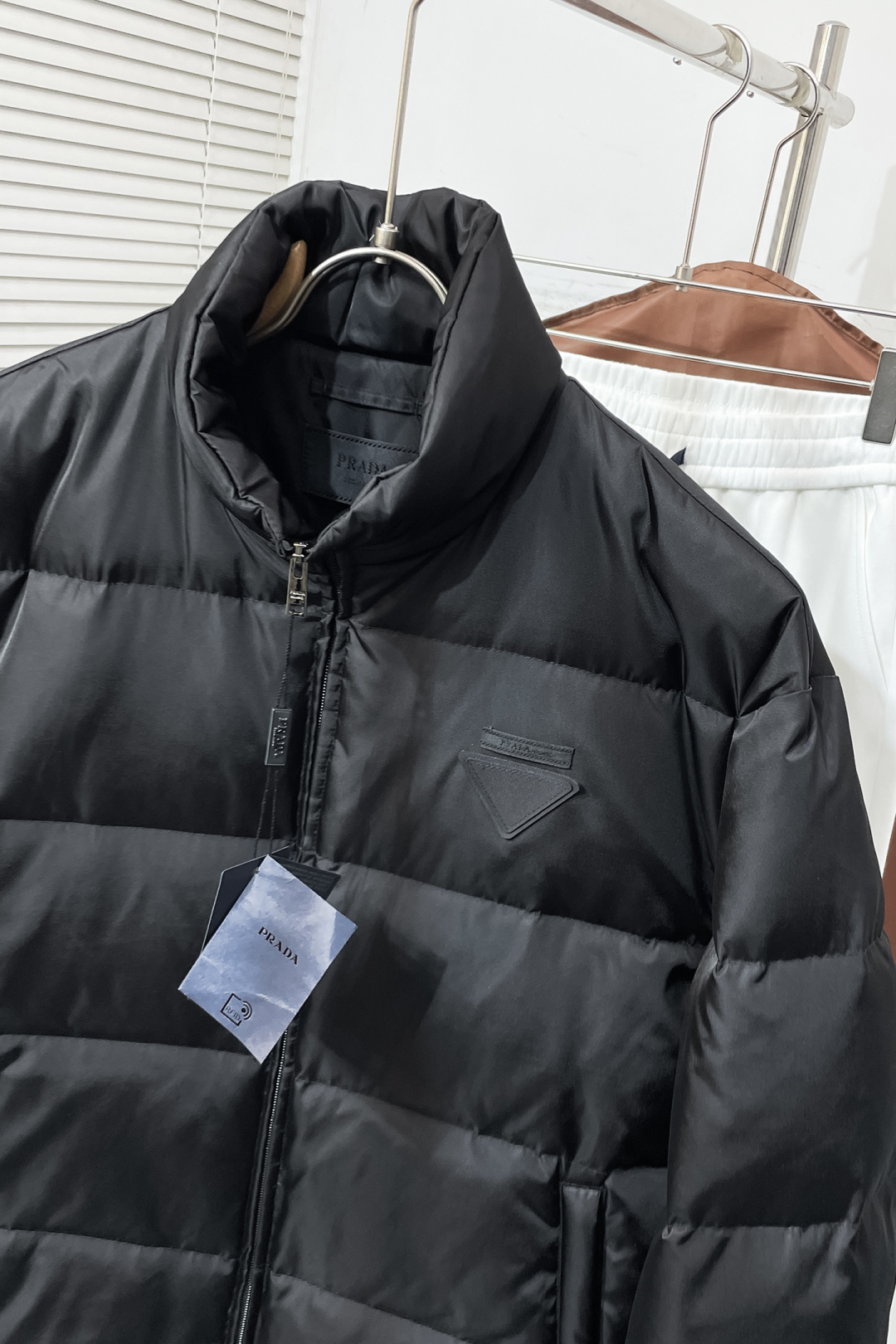 Prada Down Jacket White Duck Down M-xl