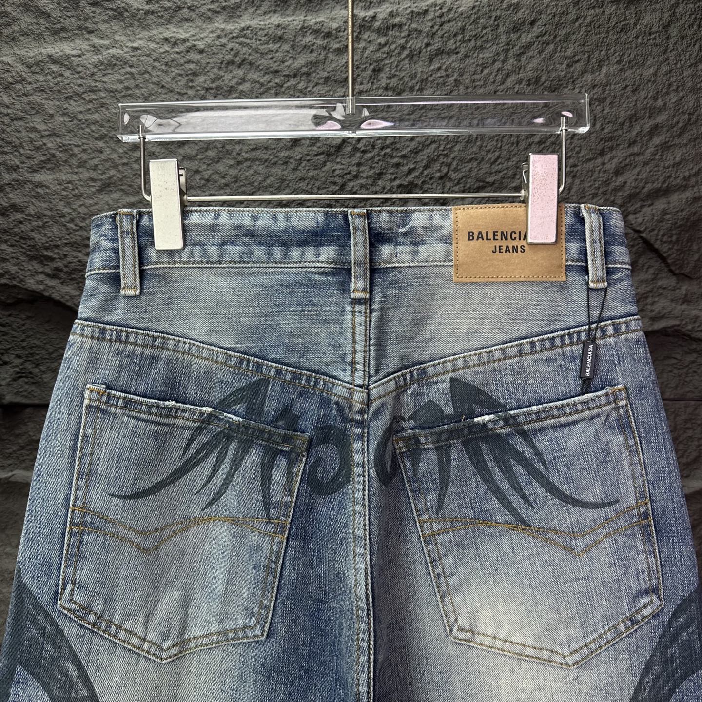 Balenciaga Couple Jeans Loose Fit