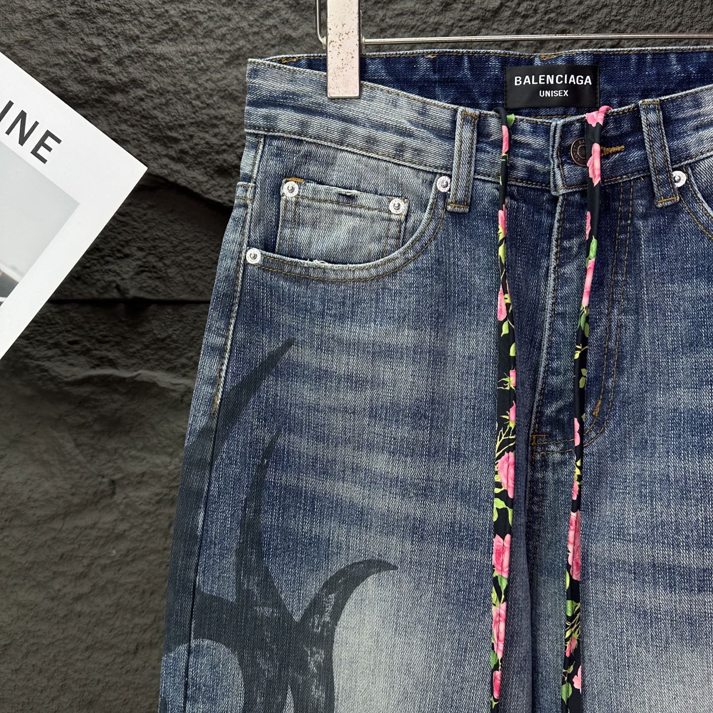 Balenciaga Couple Jeans Loose Fit