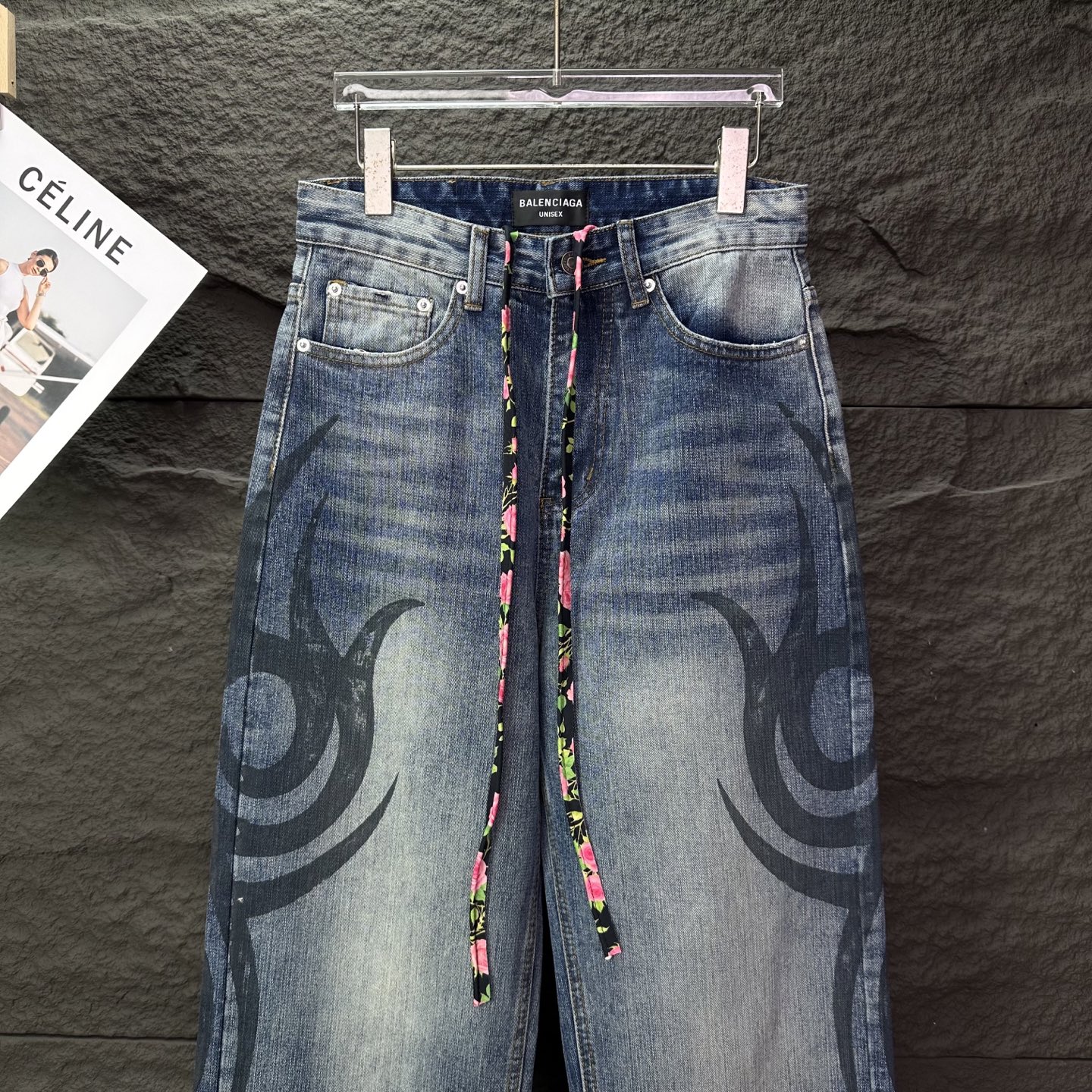 Balenciaga Couple Jeans Loose Fit