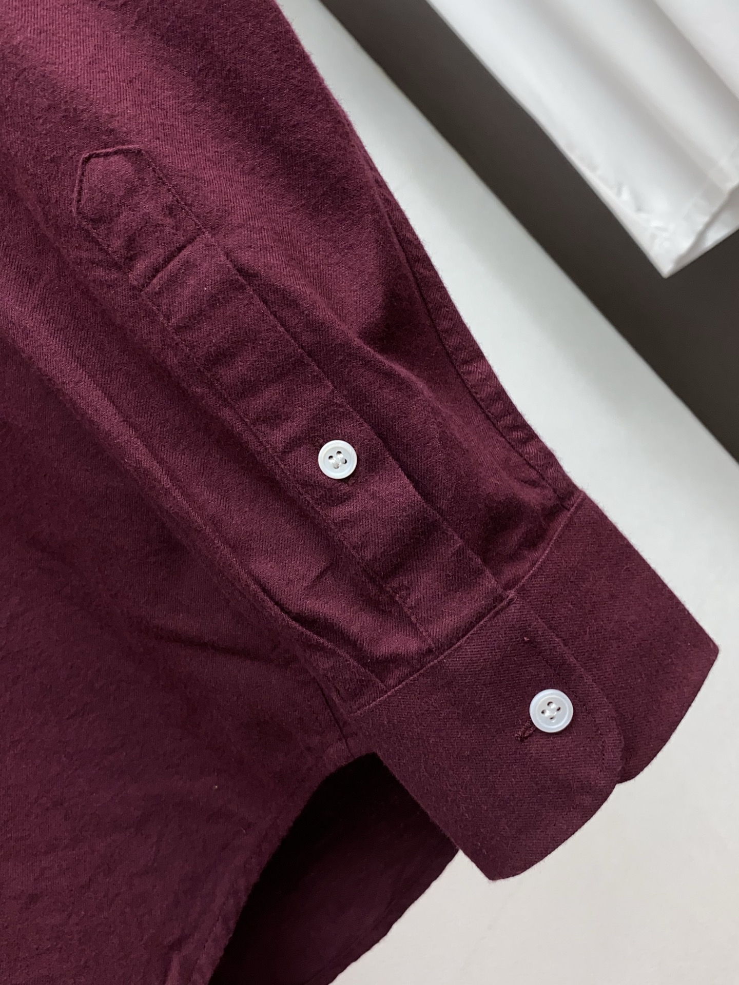 Loro Piana Male Shirt Cotton Red Slim Fit S-l-xxl