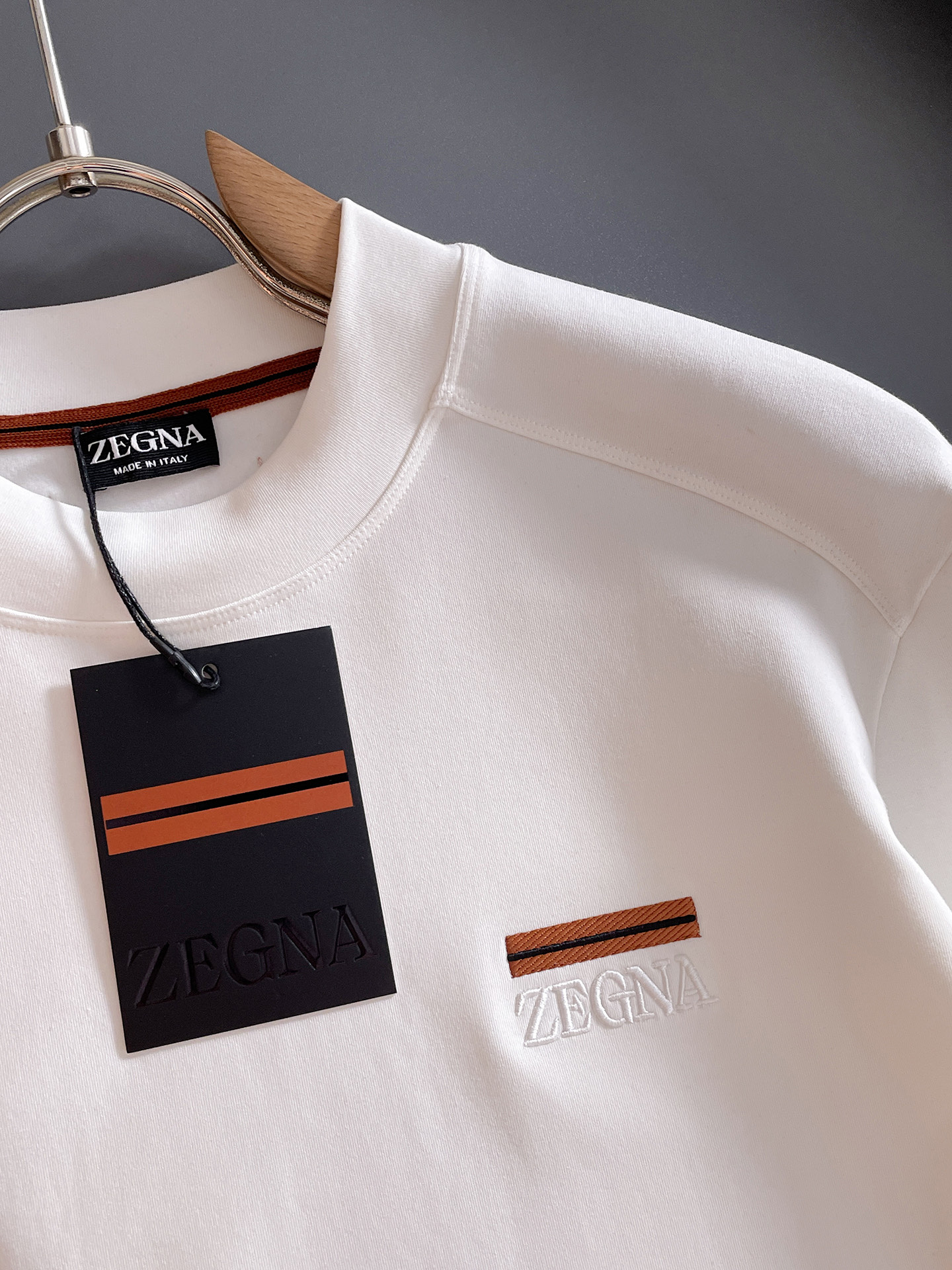 Ermenegildo Zegna Male Hoodie Black S