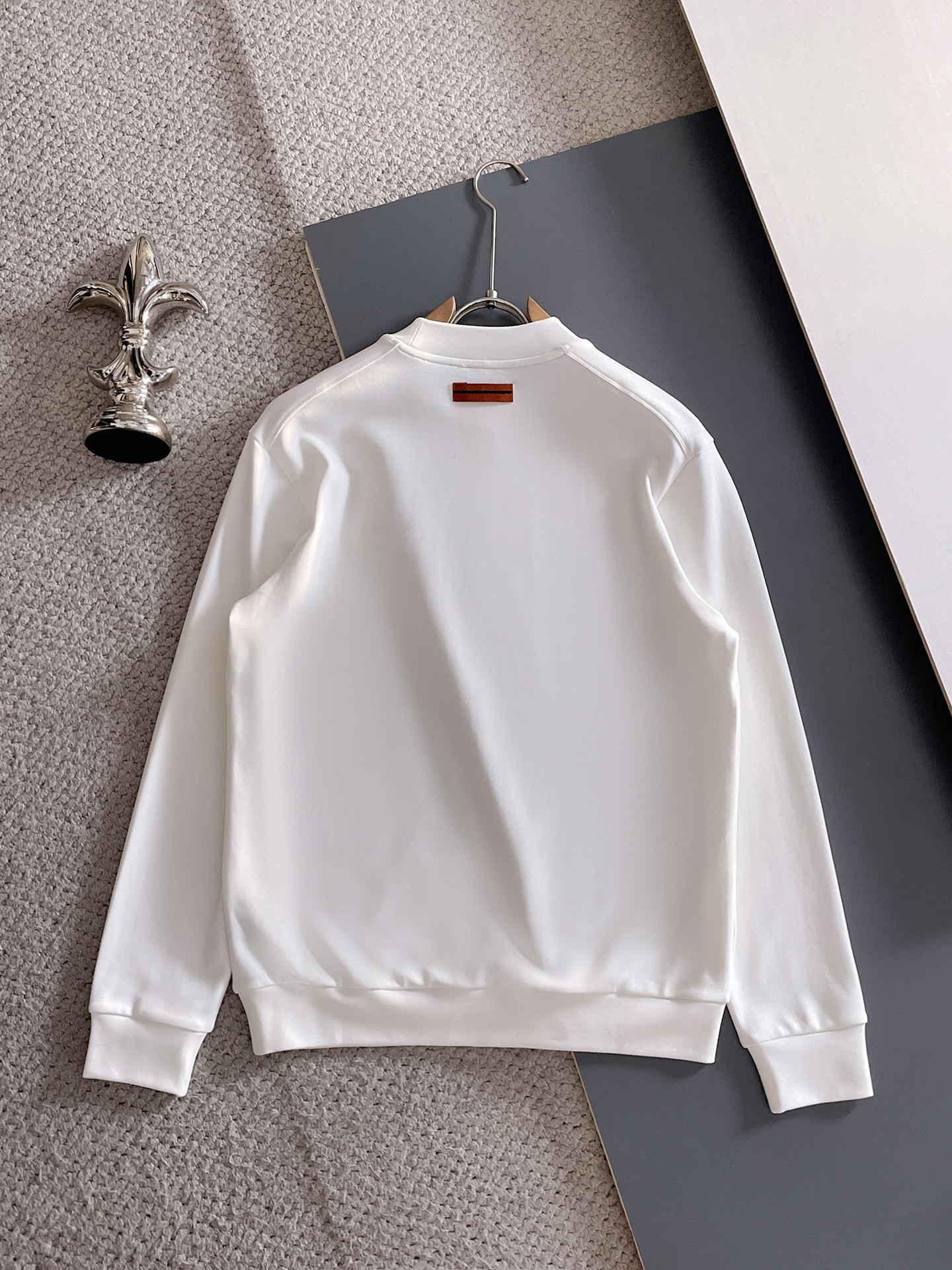 Ermenegildo Zegna Male Hoodie Black S