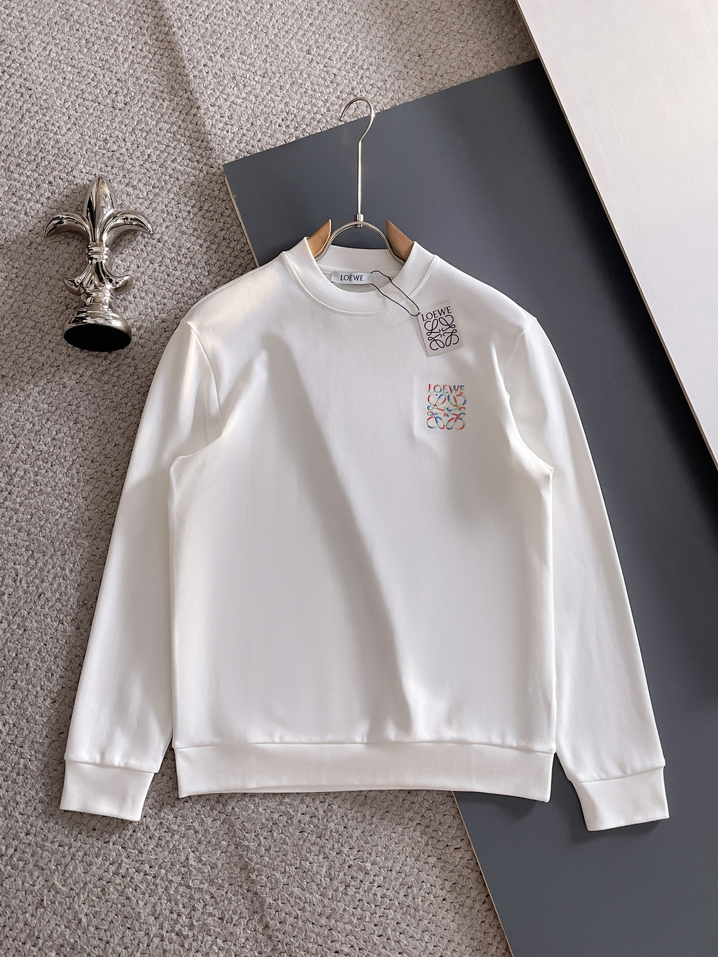 Loewe Male Hoodie Black S