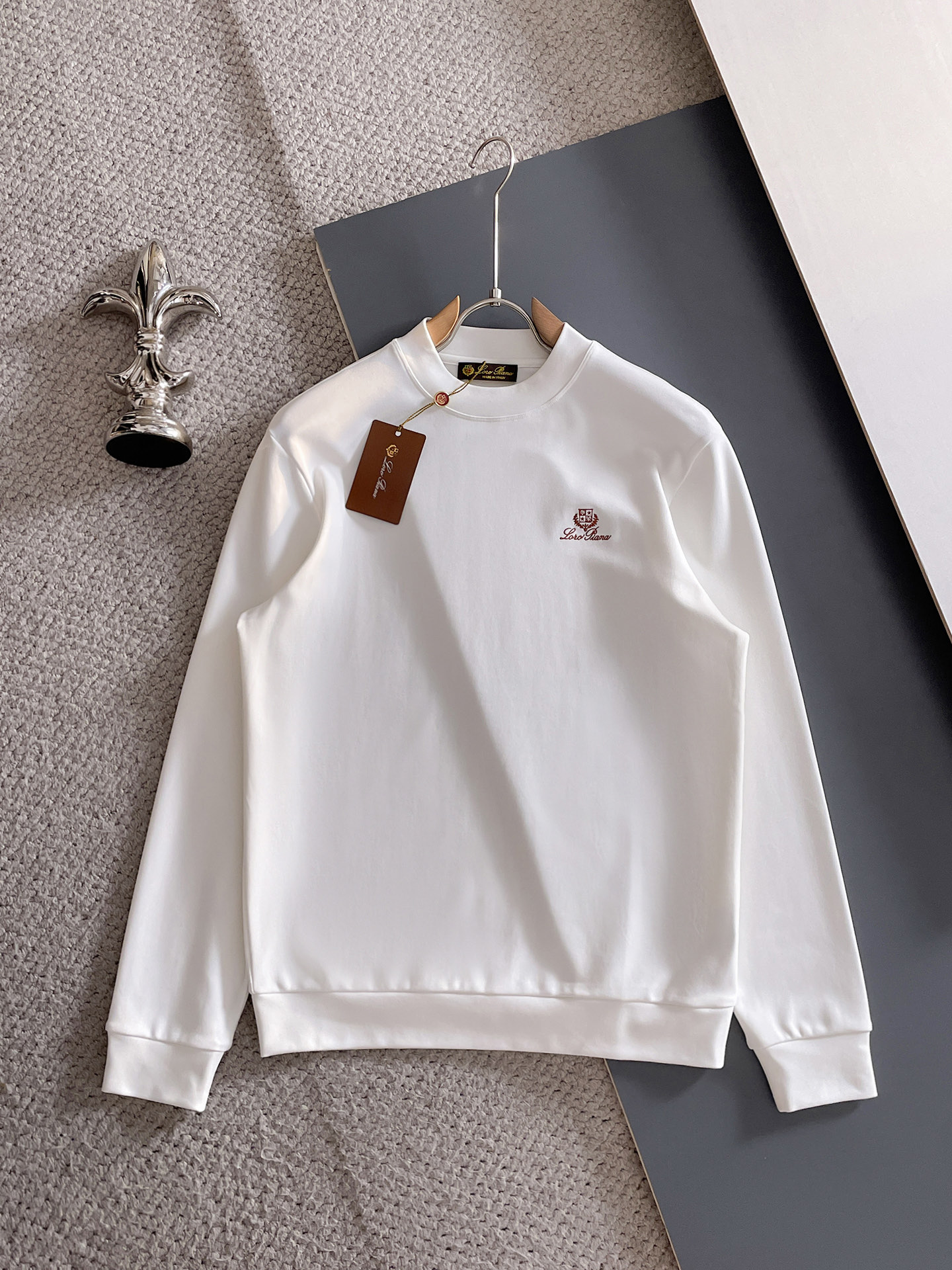 Loro Piana Male Hoodie Black S-l