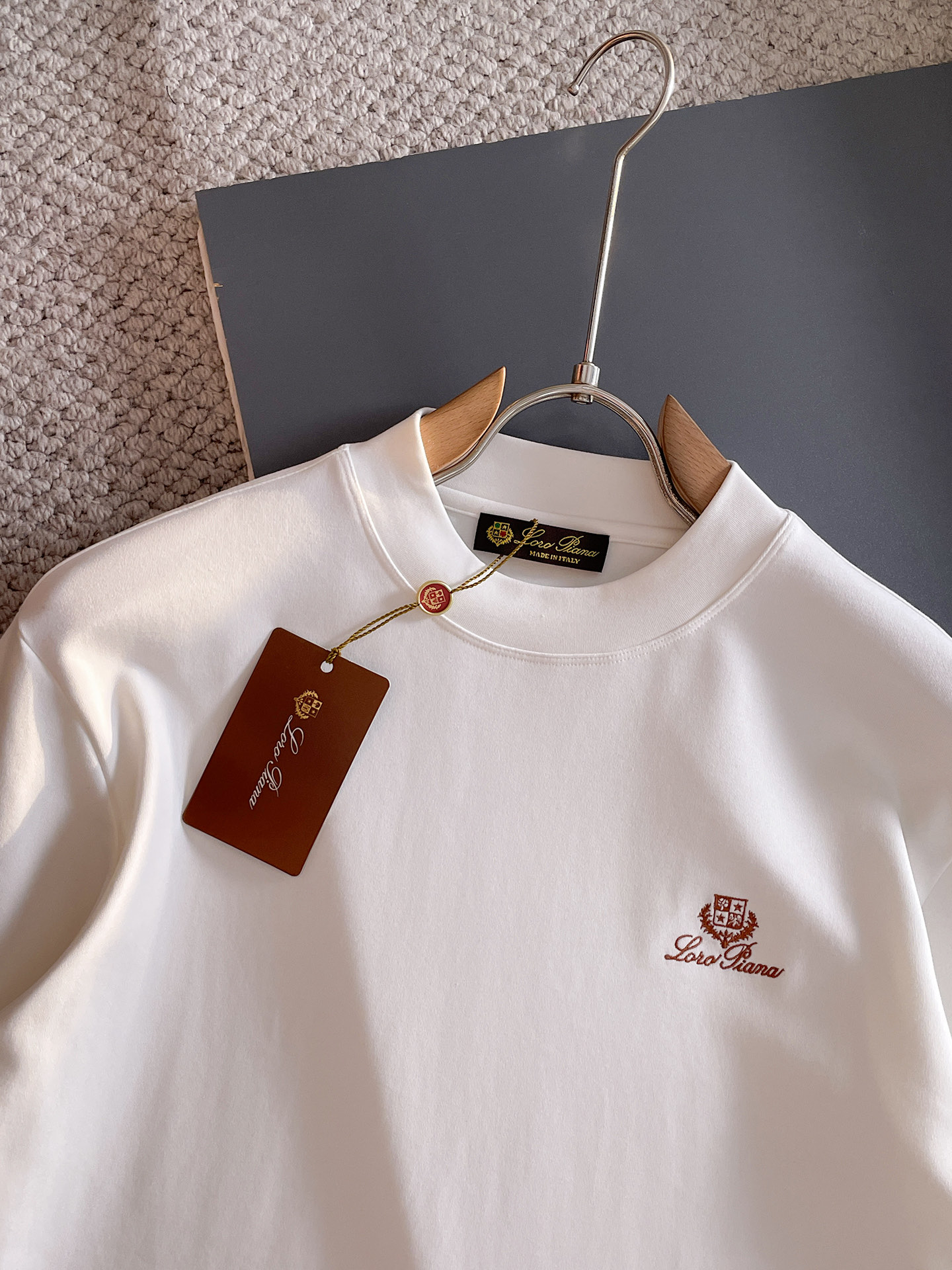 Loro Piana Male Hoodie Black S-l