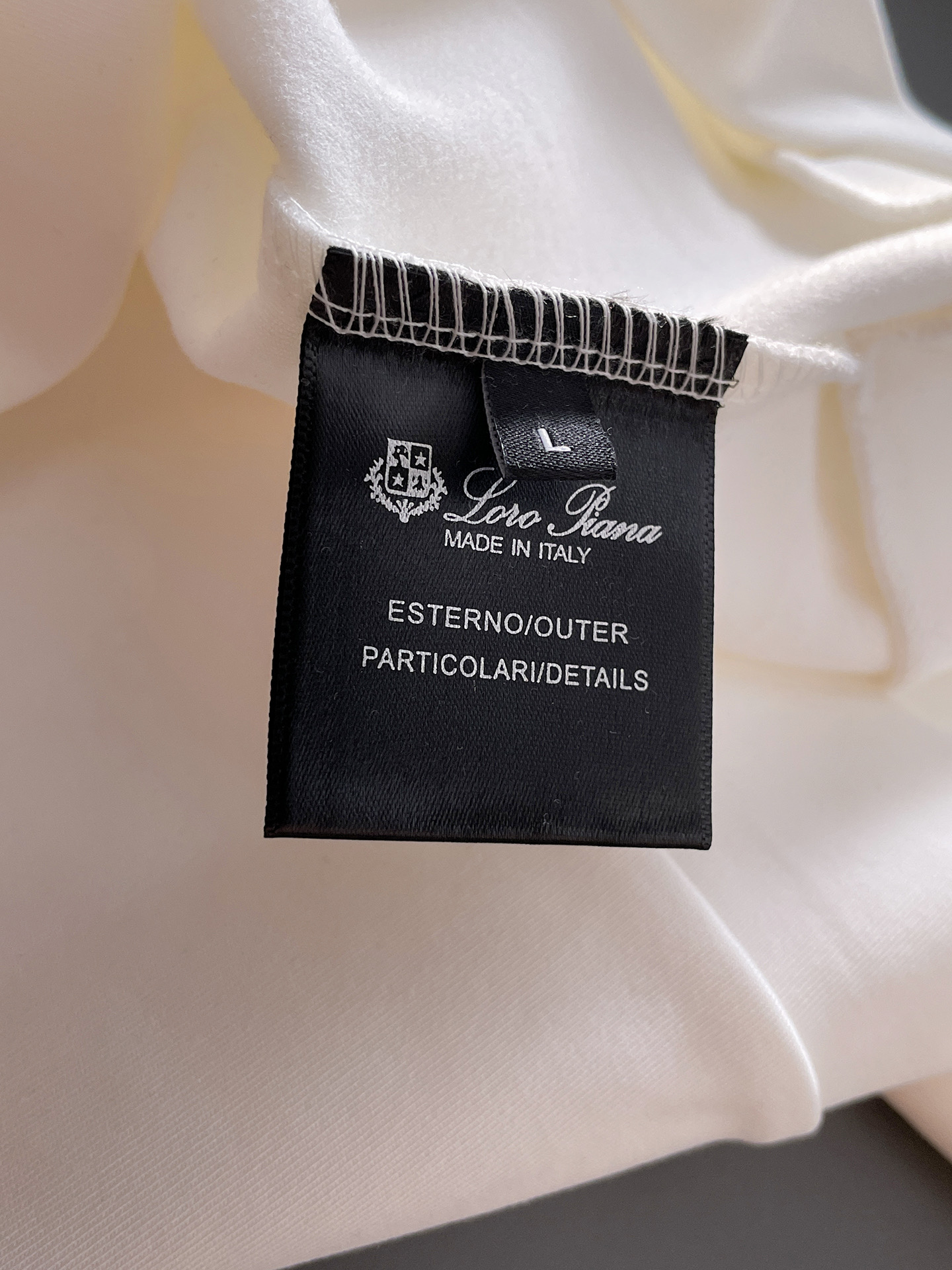 Loro Piana Male Hoodie Black S-l