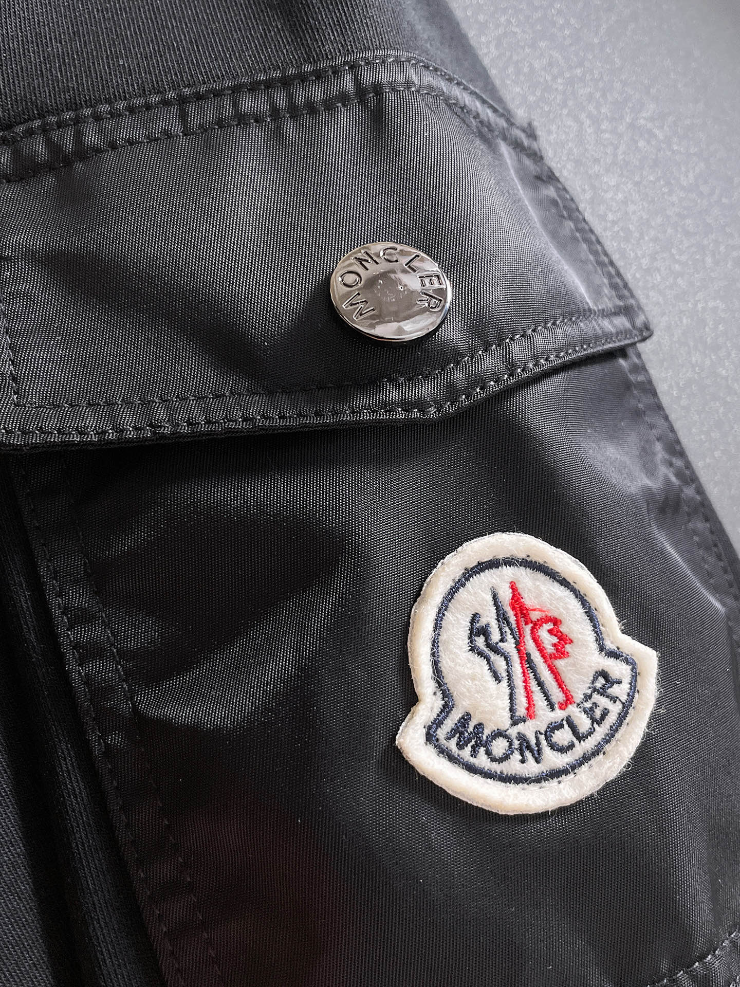 Moncler Male Hoodie Black S-m-l