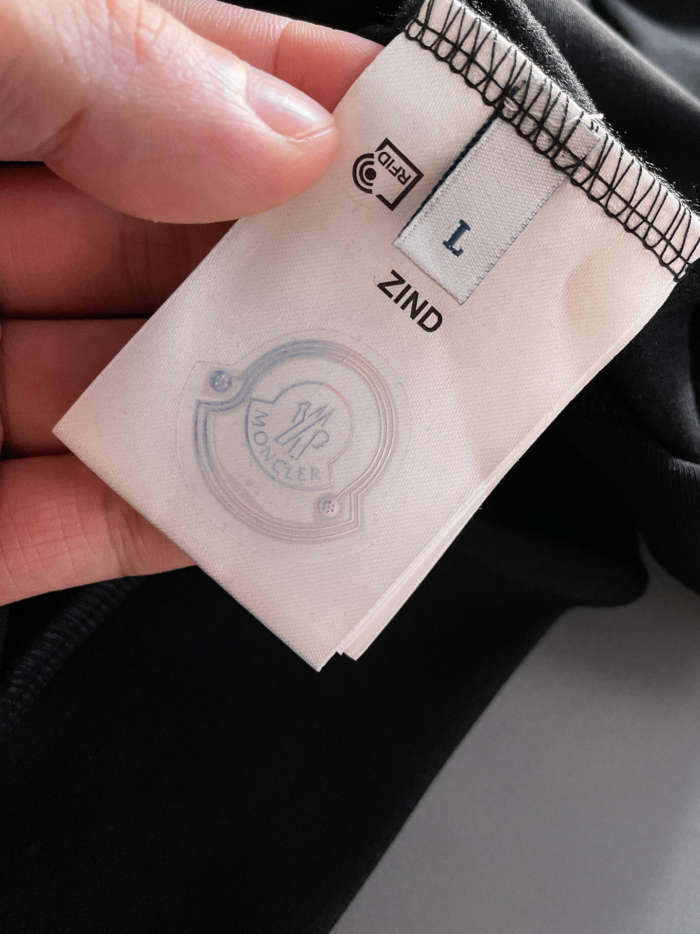 Moncler Male Hoodie Black S-m-l