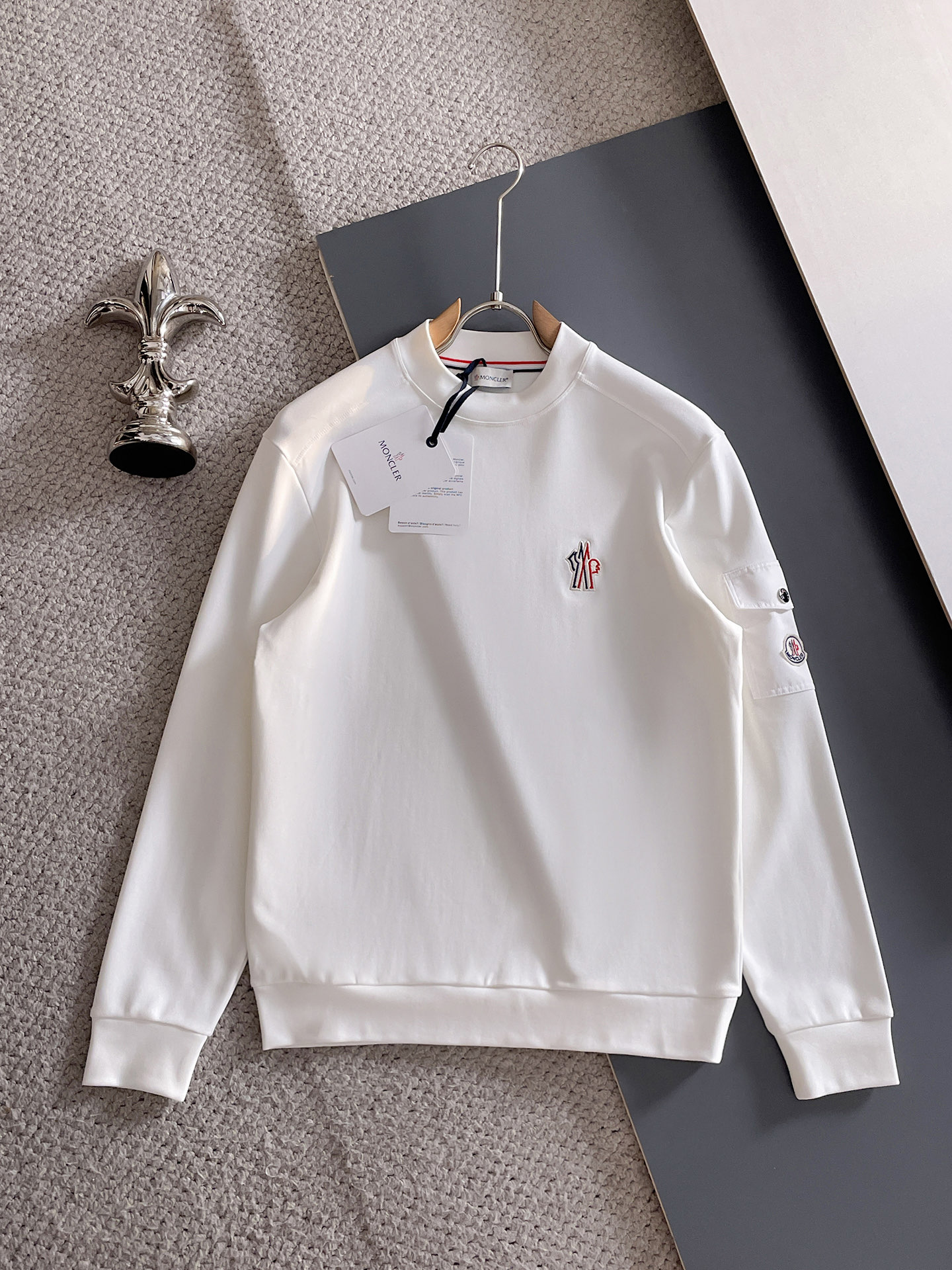 Moncler Male Hoodie Black S-m-l