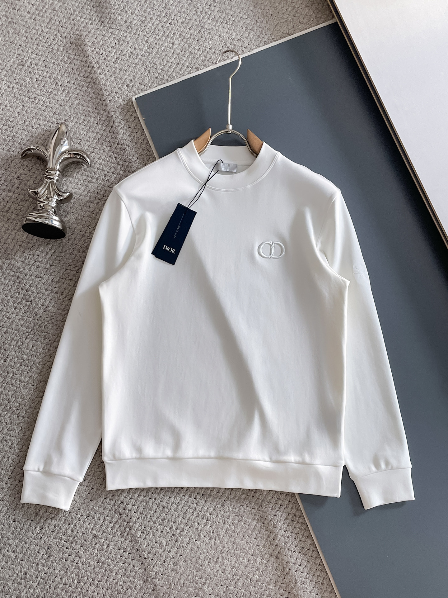 Dior Male Hoodie Black S