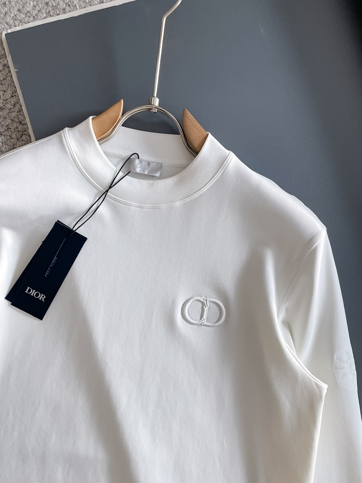 Dior Male Hoodie Black S