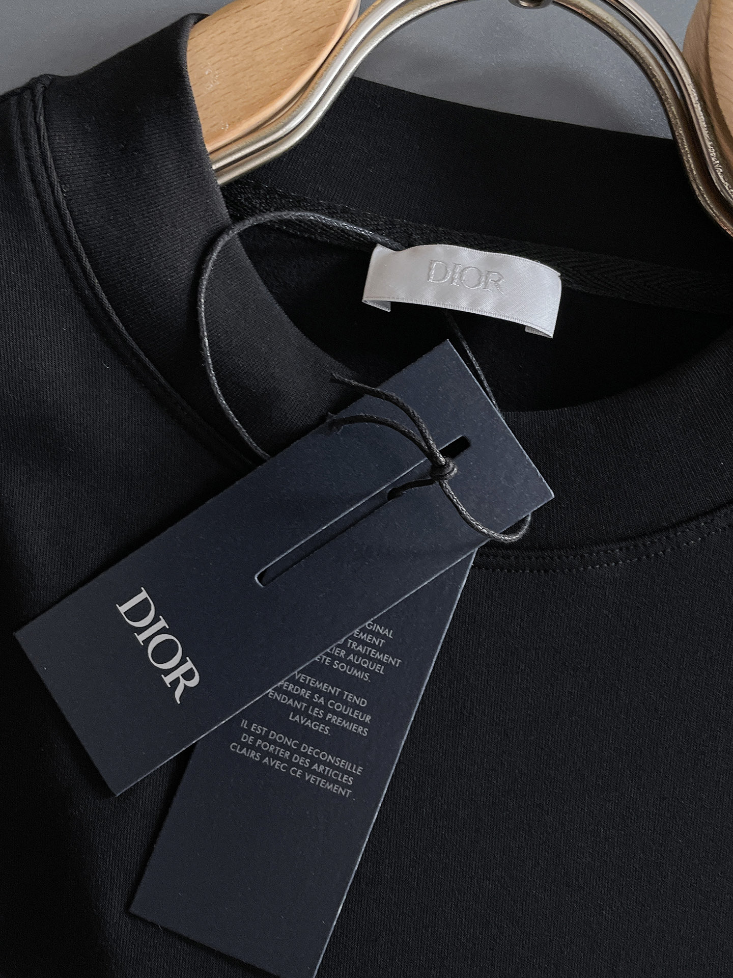 Dior Male Hoodie Black S