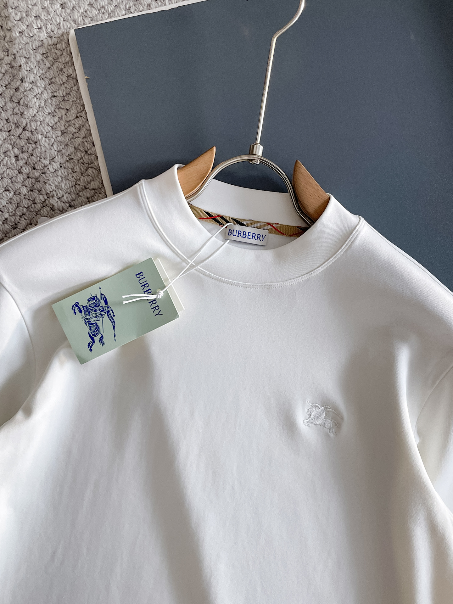 Burberry Male Hoodie Black S