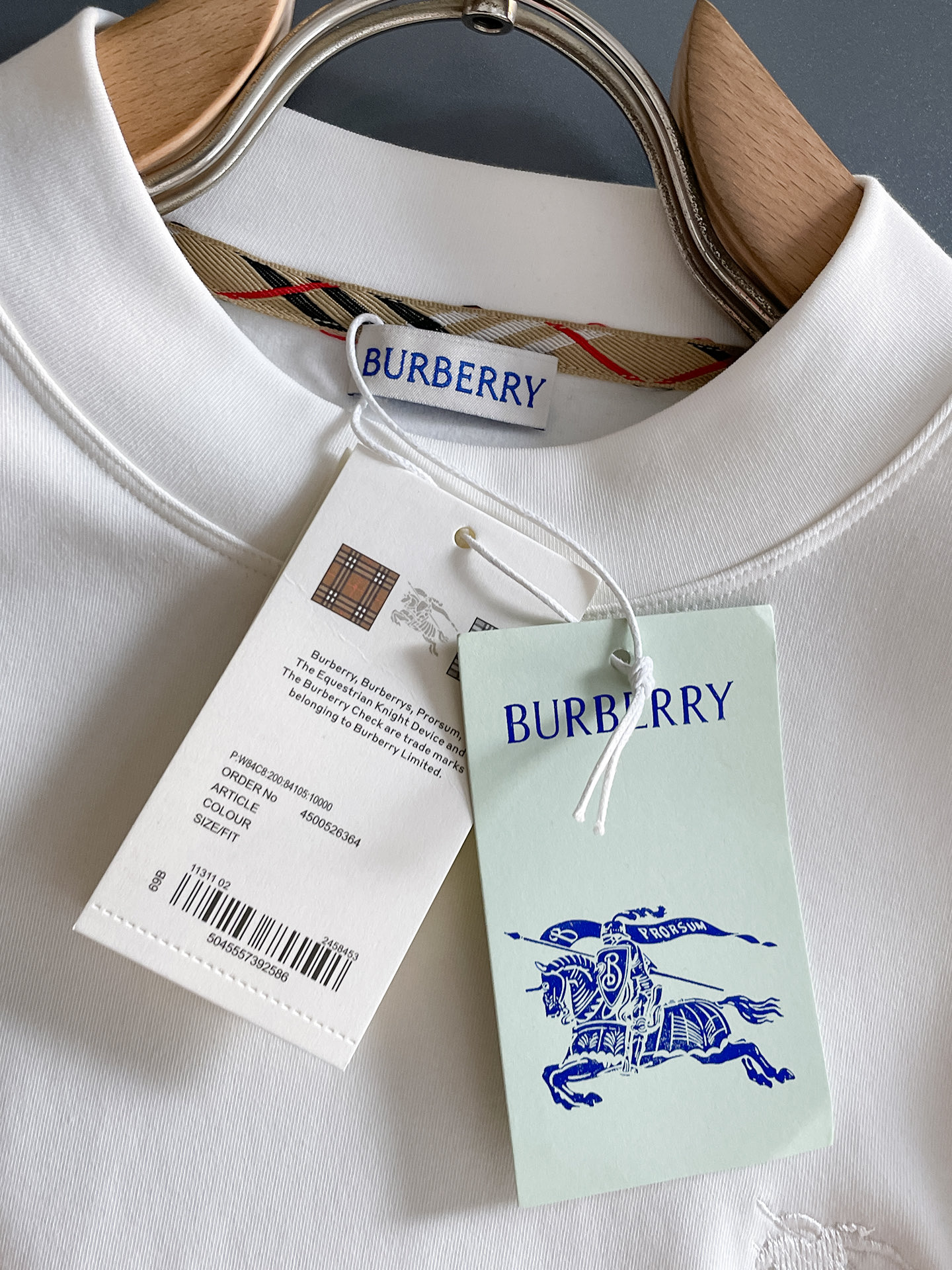 Burberry Male Hoodie Black S