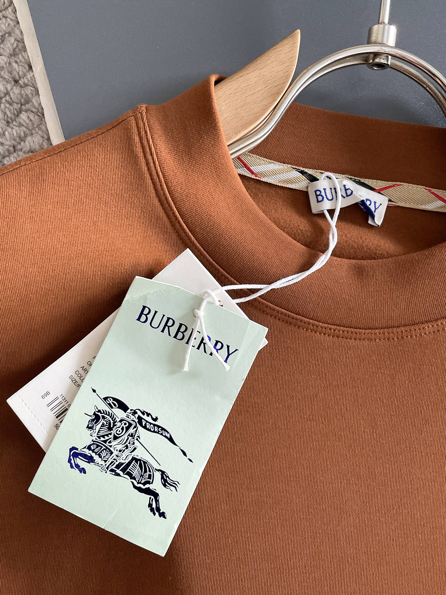 Burberry Male Hoodie Black S