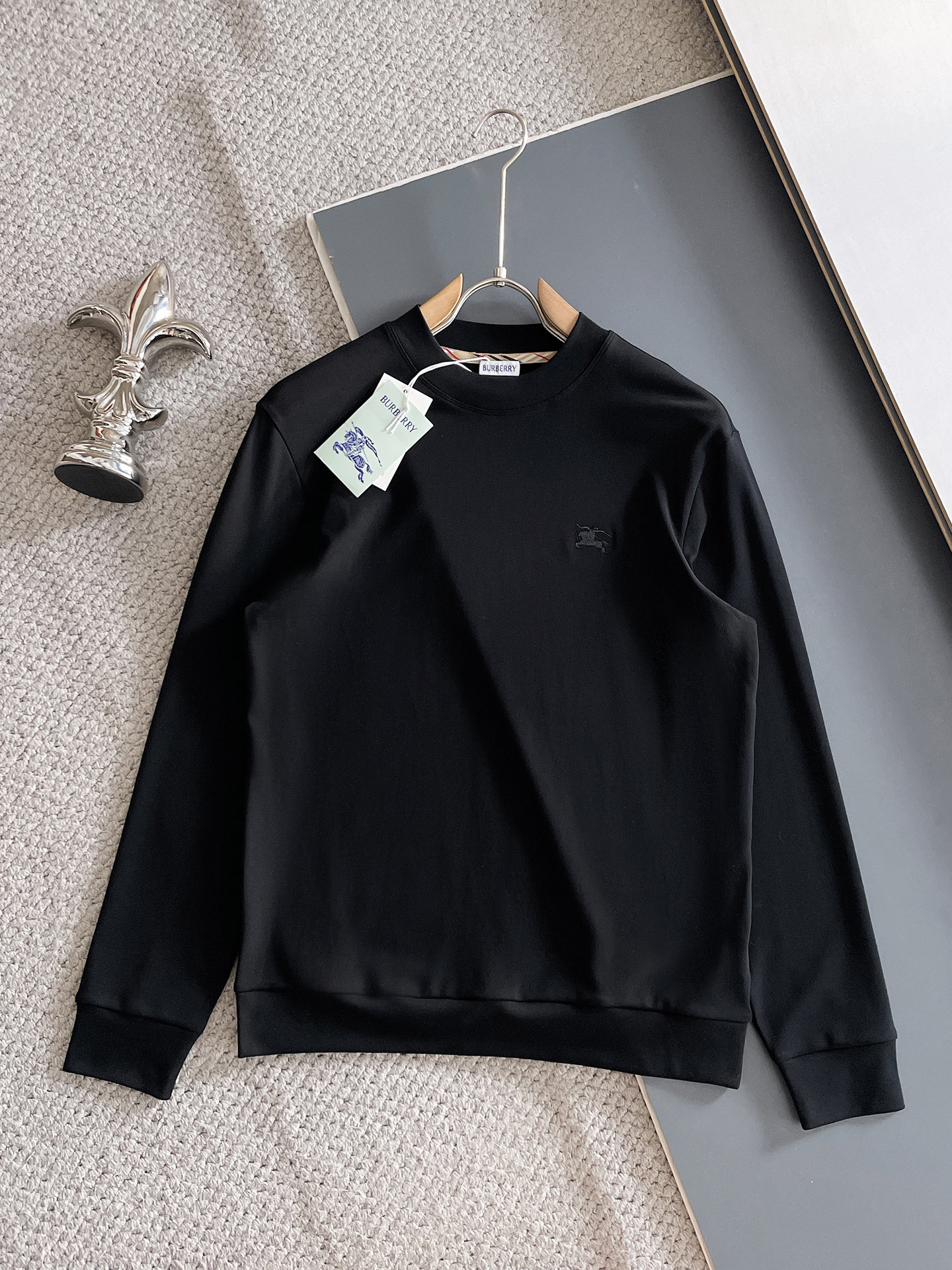 Burberry Male Hoodie Black S