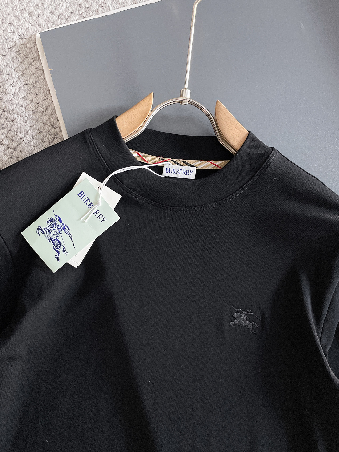 Burberry Male Hoodie Black S