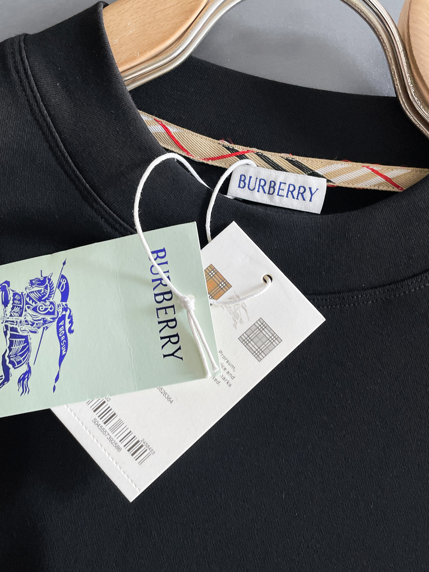 Burberry Male Hoodie Black S