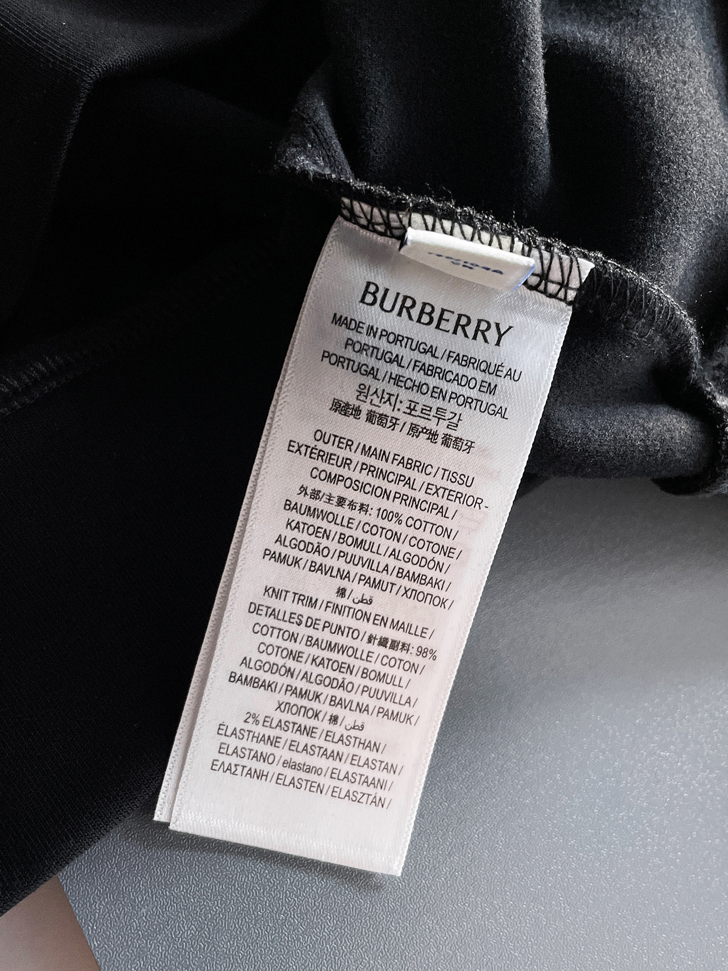 Burberry Male Hoodie Black S