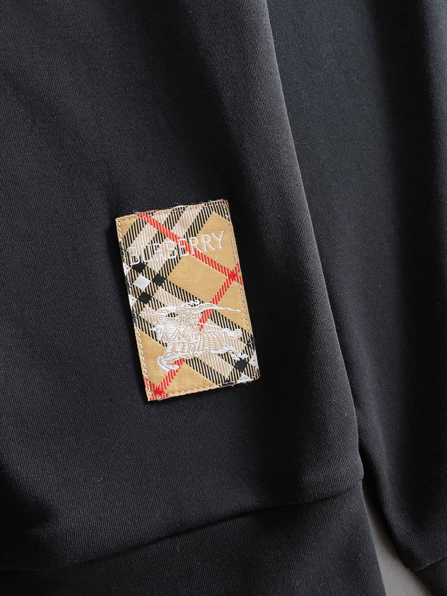 Burberry Male Hoodie Black S