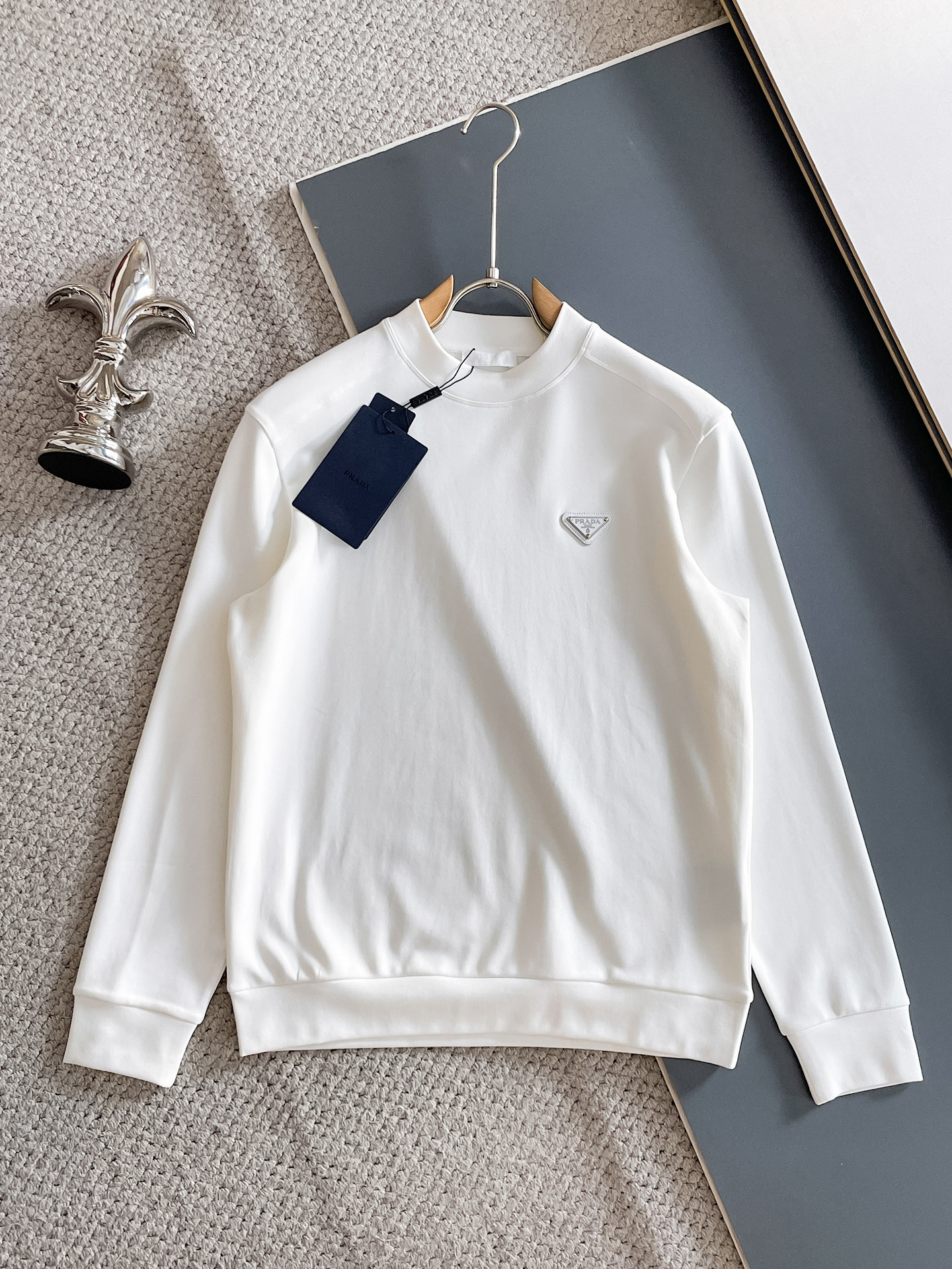 Prada Male Hoodie Black S