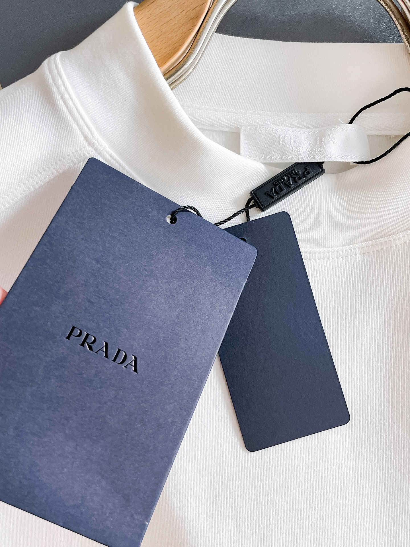 Prada Male Hoodie Black S