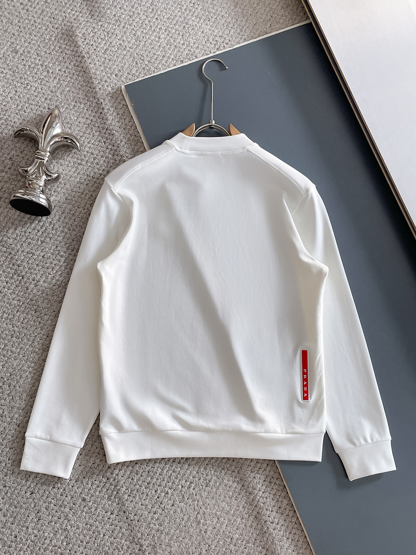 Prada Male Hoodie Black S