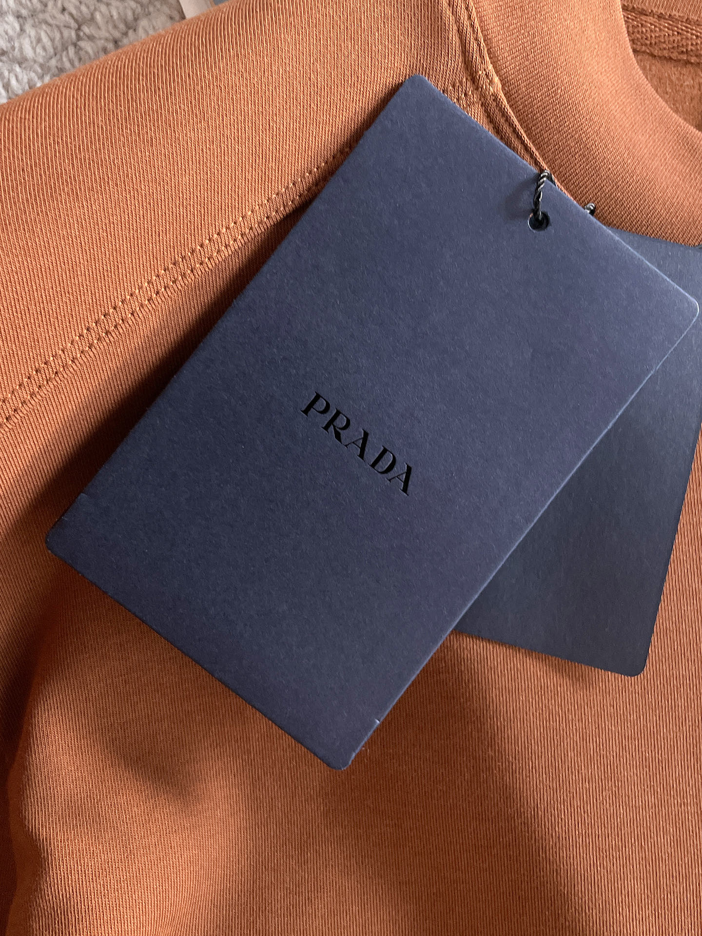 Prada Male Hoodie Black S