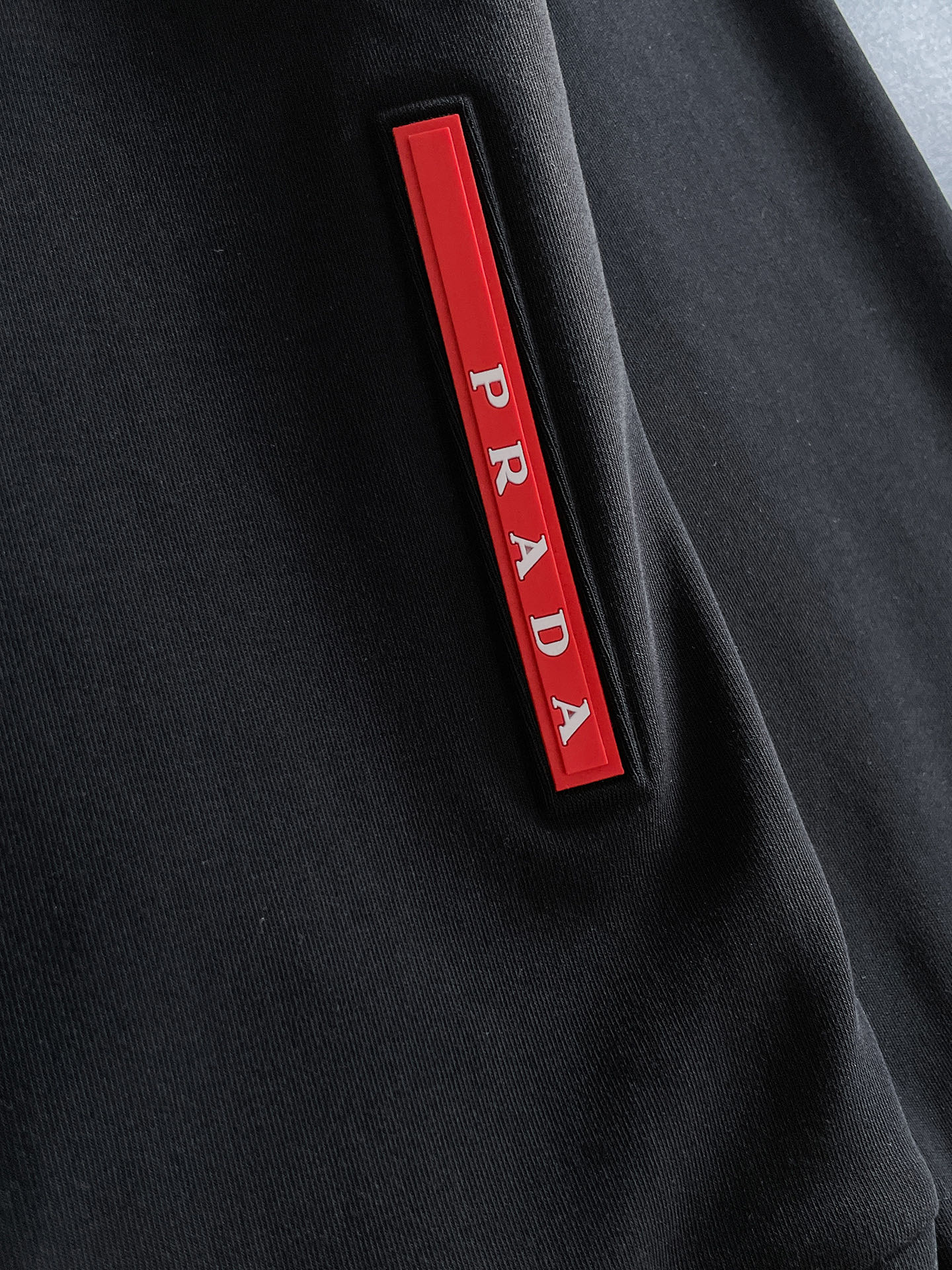 Prada Male Hoodie Black S