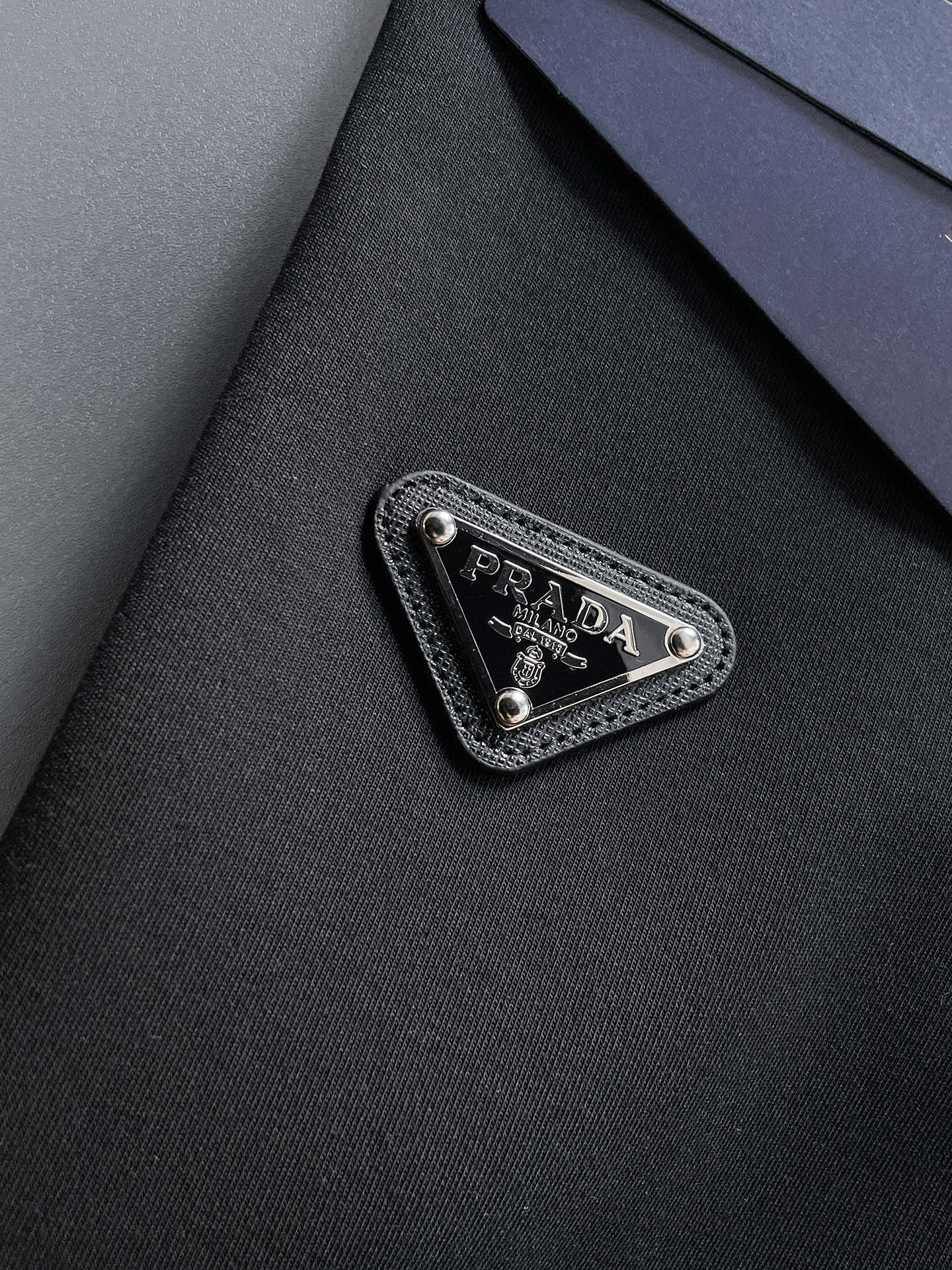 Prada Male Hoodie Black S