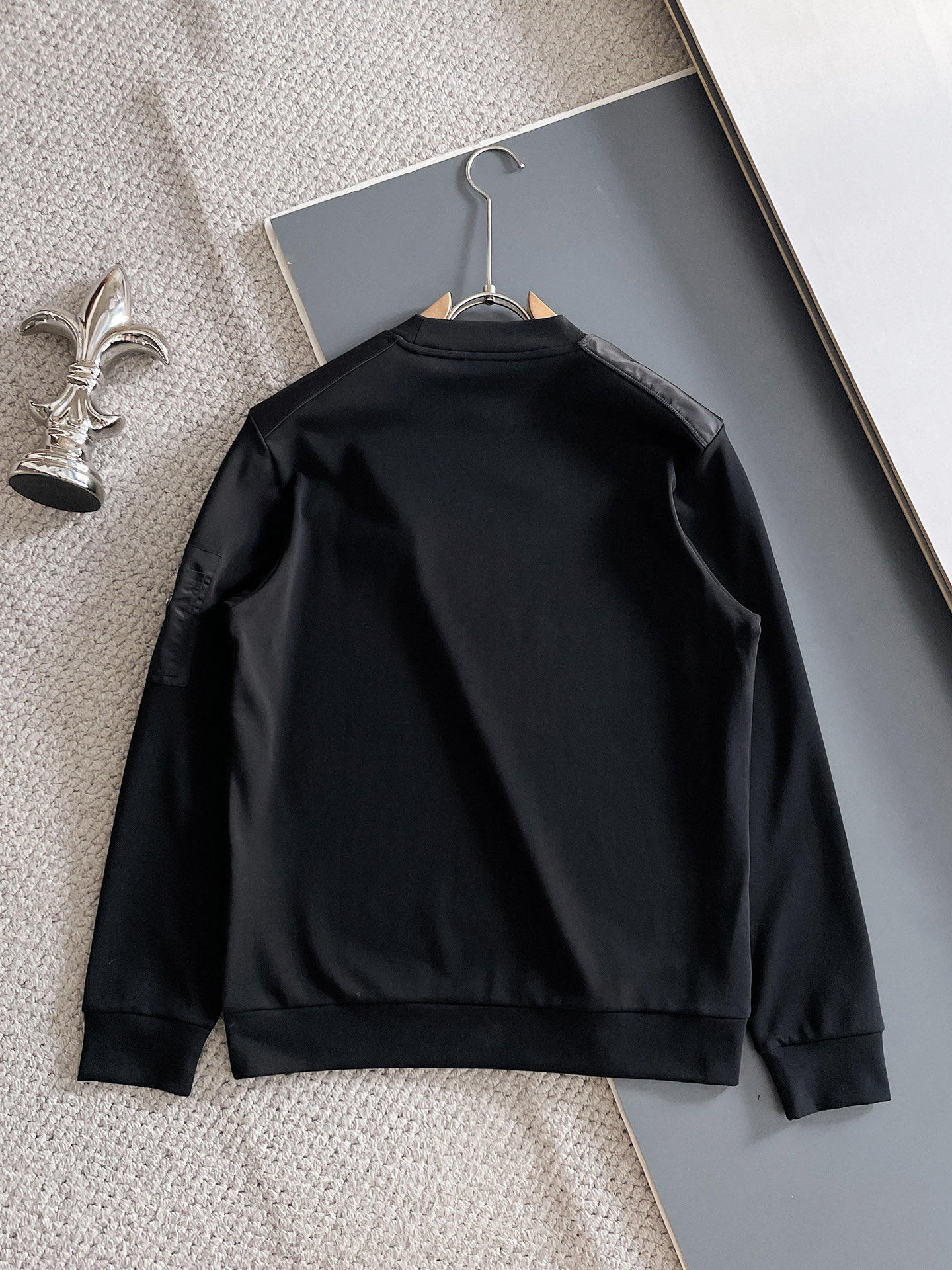 Prada Male Hoodie Black S