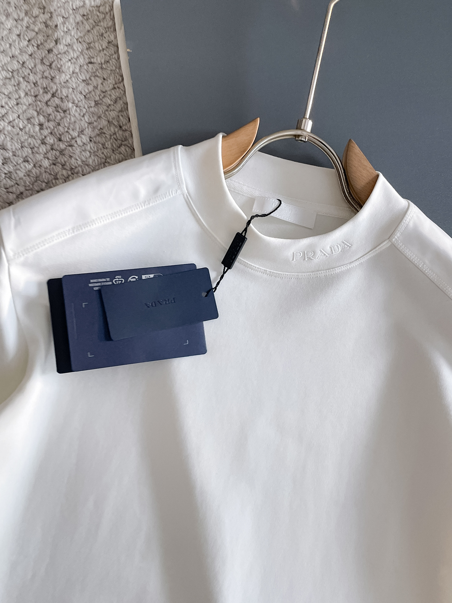 Prada Male Hoodie Black S